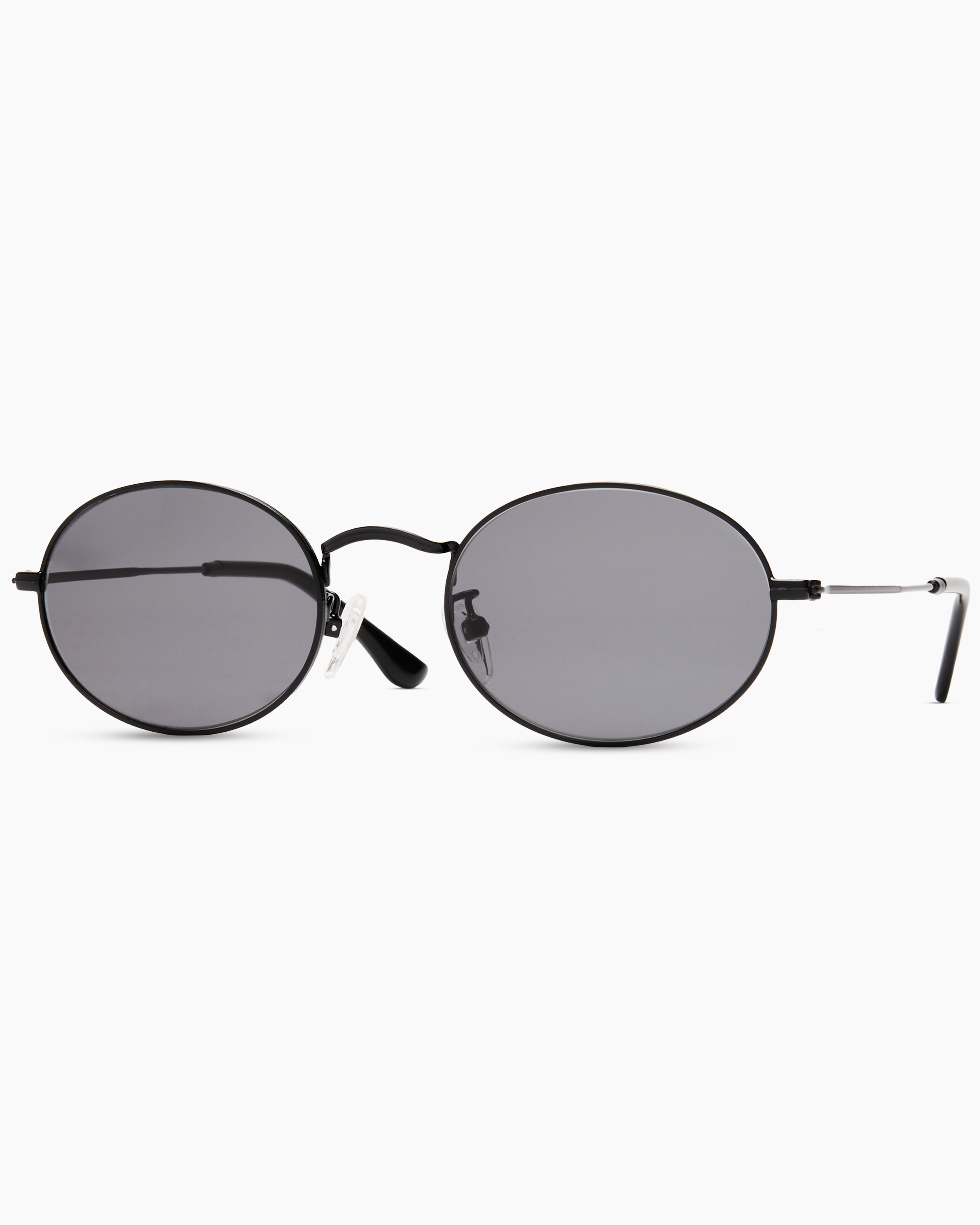 Venice Polarized Stainless Steel Sunglasses in Black with  display picture 2