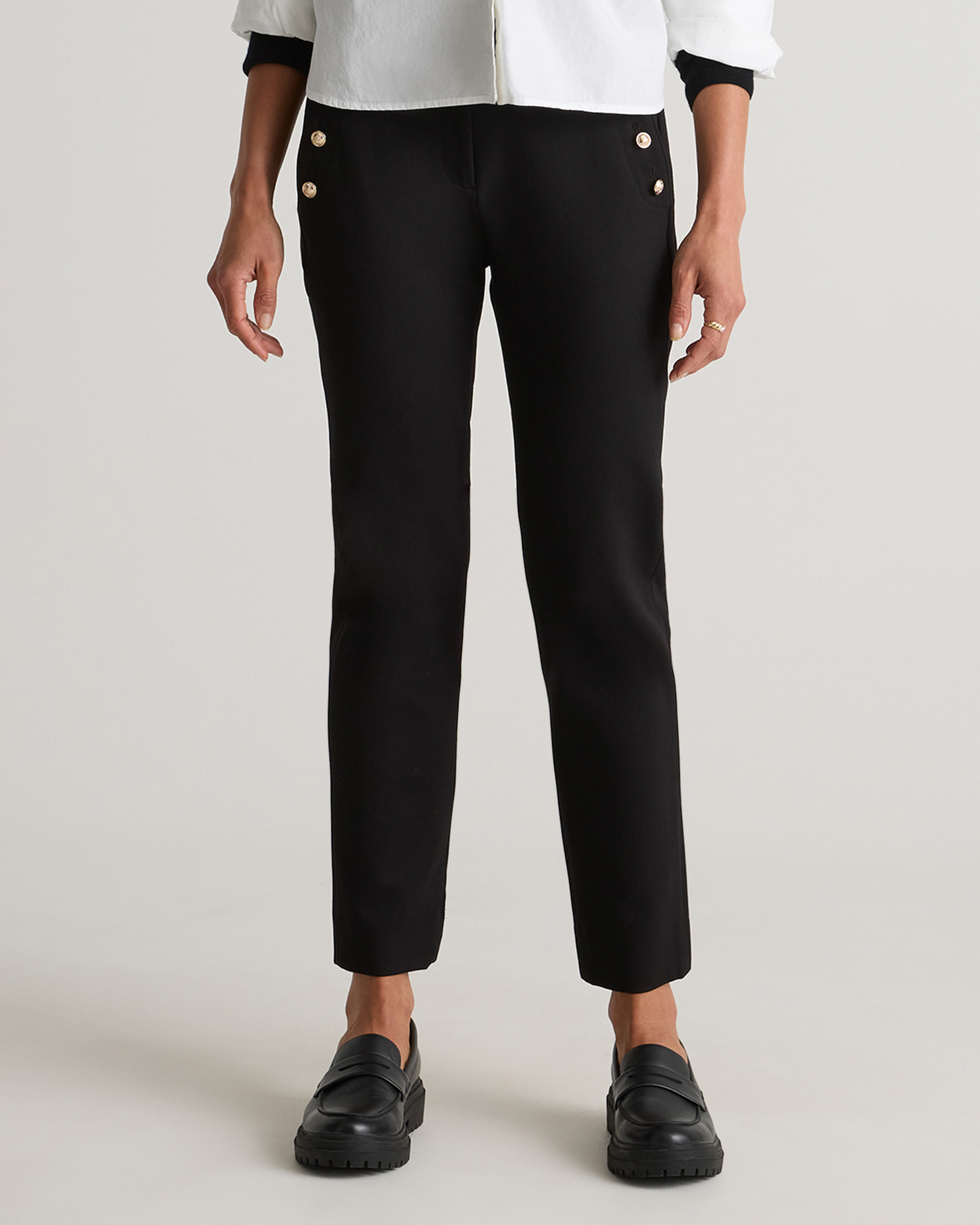 【新品】CARORIE LIGHT PONTE TAPERED PANTS[L] FW250373.jpg?v=1732478892&
