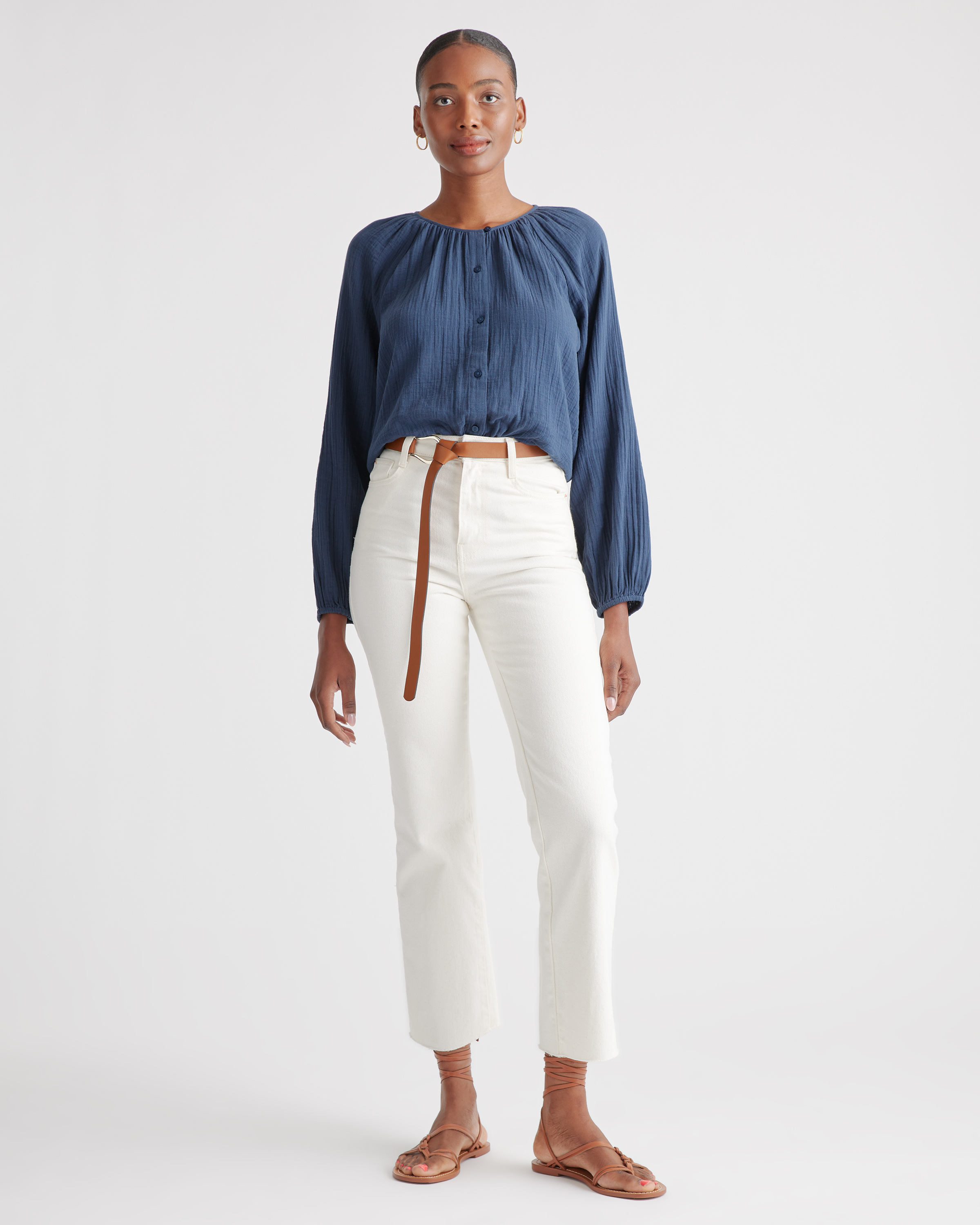 suzunone ○ Iinen gathered blouse bkk22835_mono_xl?$