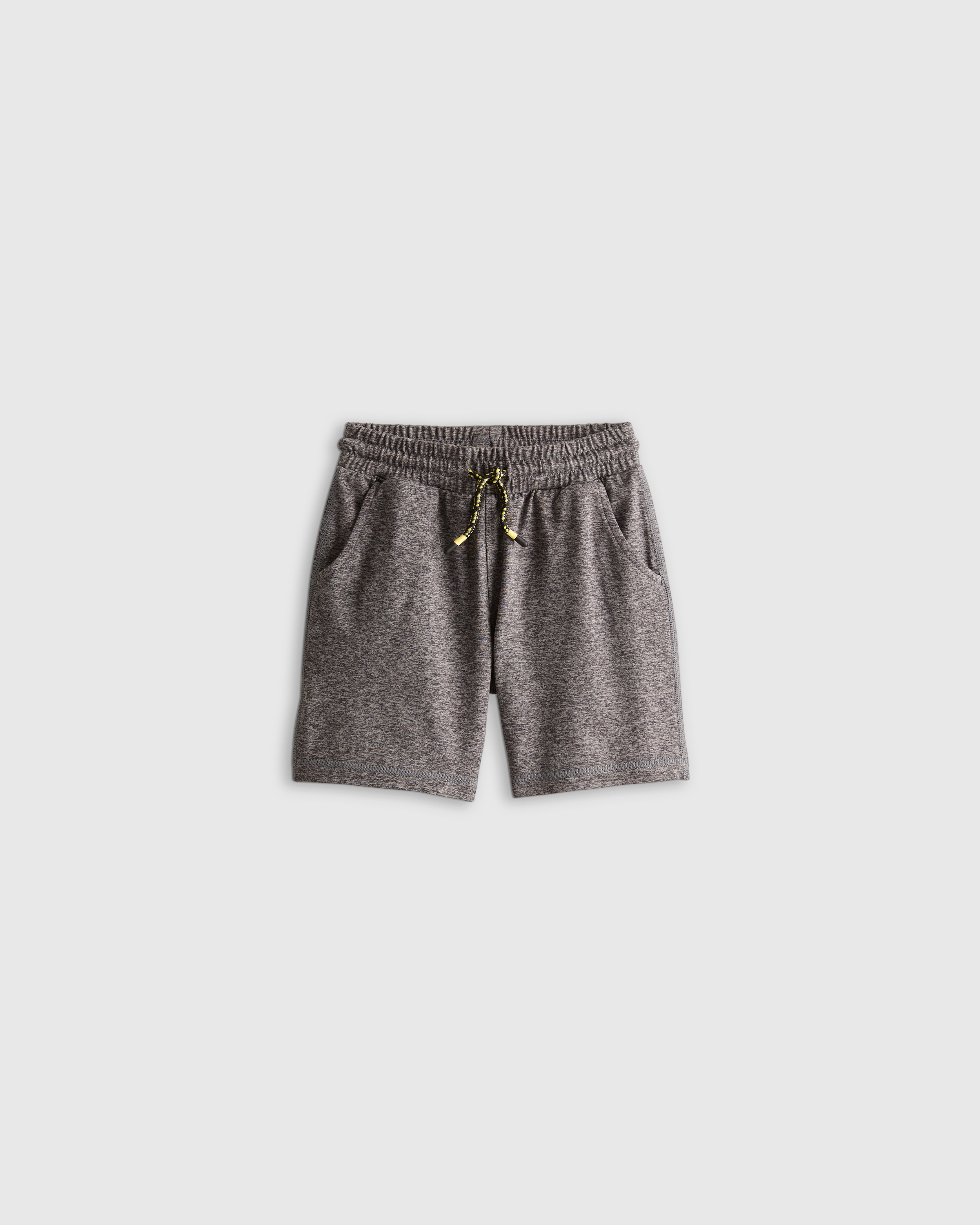 Heather Grey Flowknit Performance Short