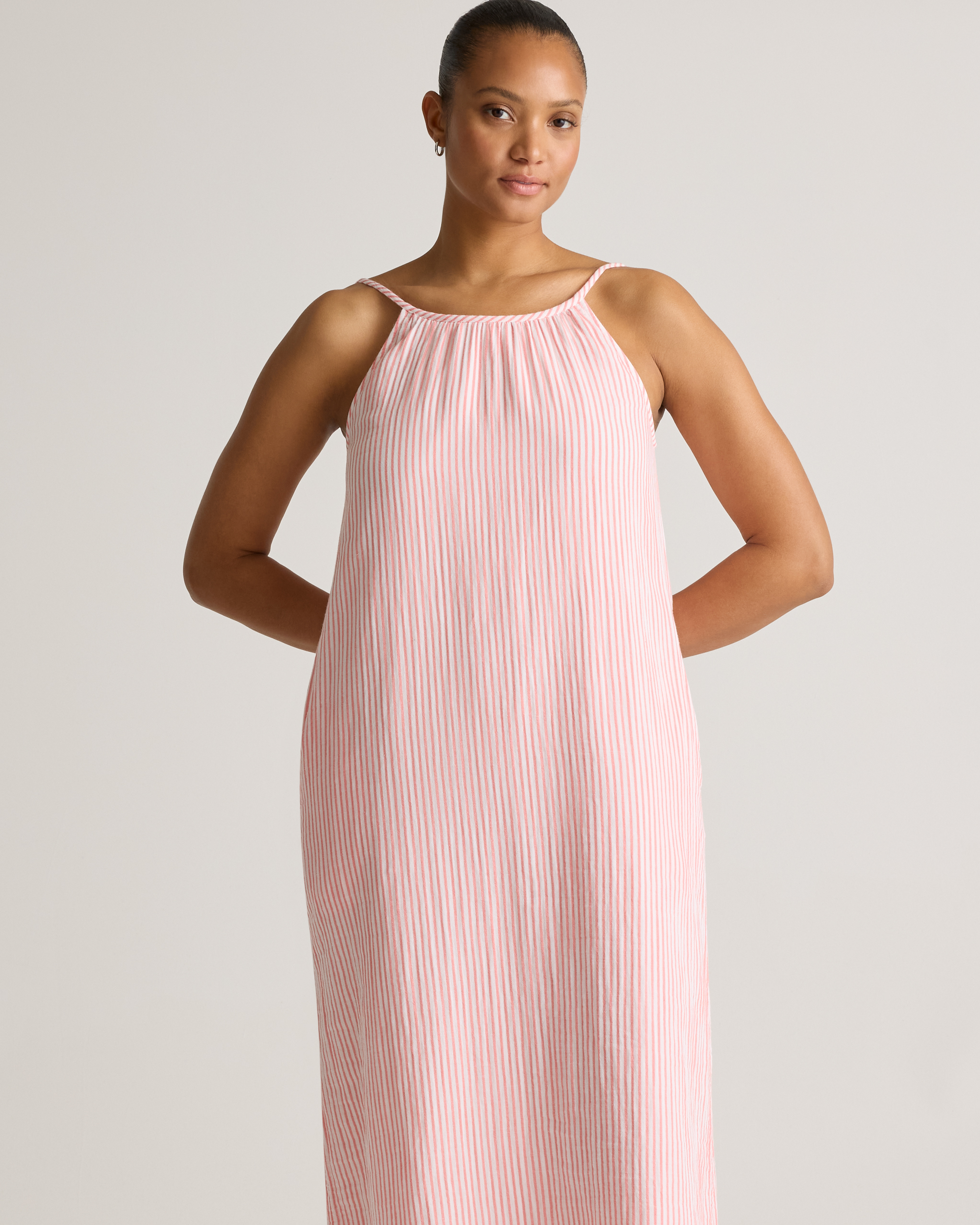 bayside linen maxi dress Bayside Linen Maxi Dress Greige Goods