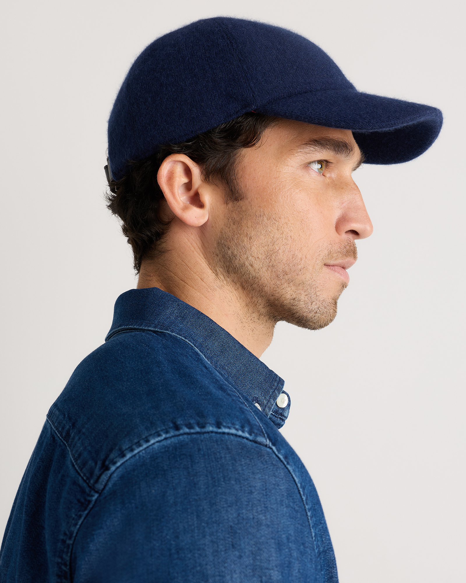 QUINCE Cashmere Baseball Cap Unisex XS/S Teak 8452 Sherpa Baseball Cap main image 2