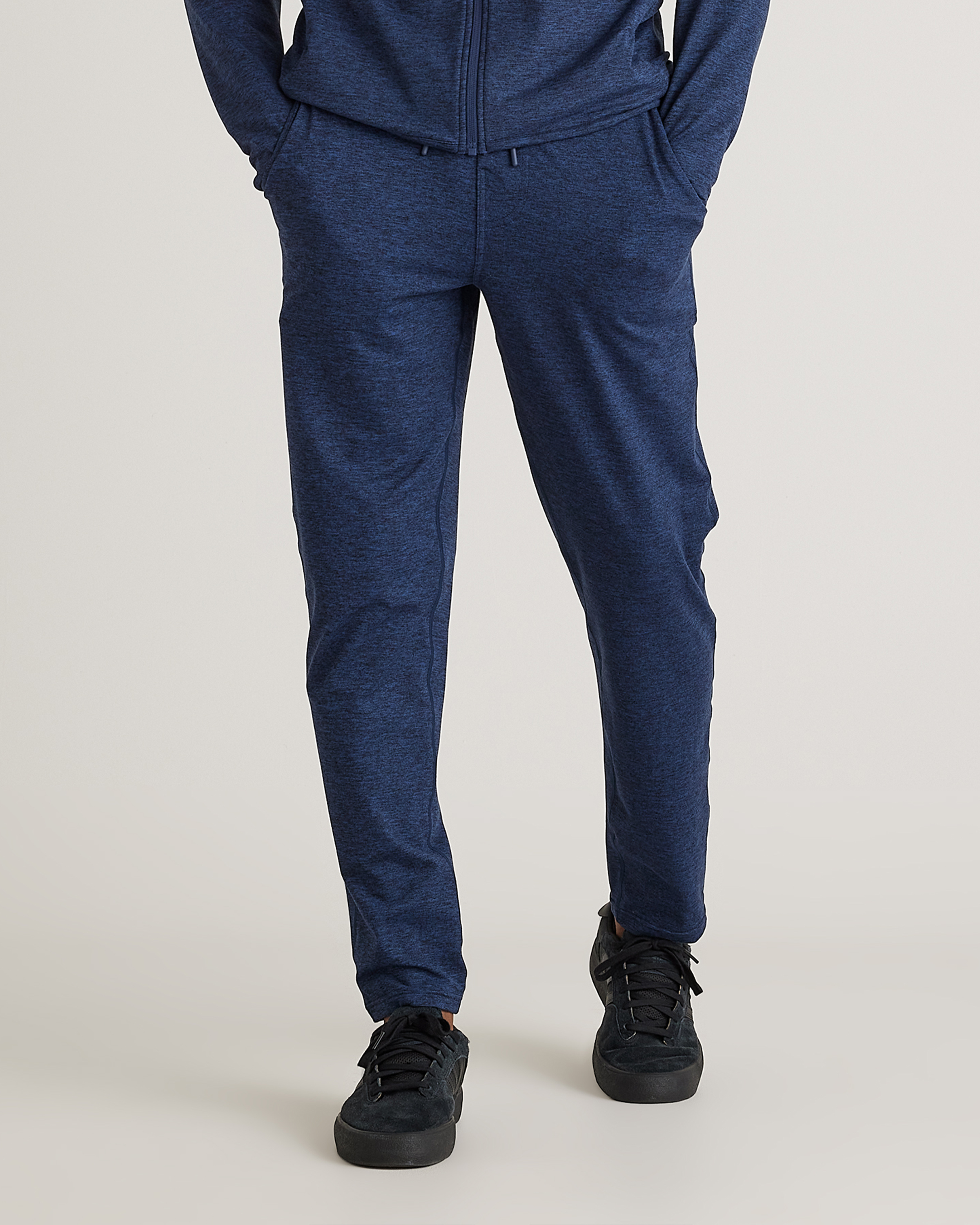 Heather Navy Flowknit Performance Pants