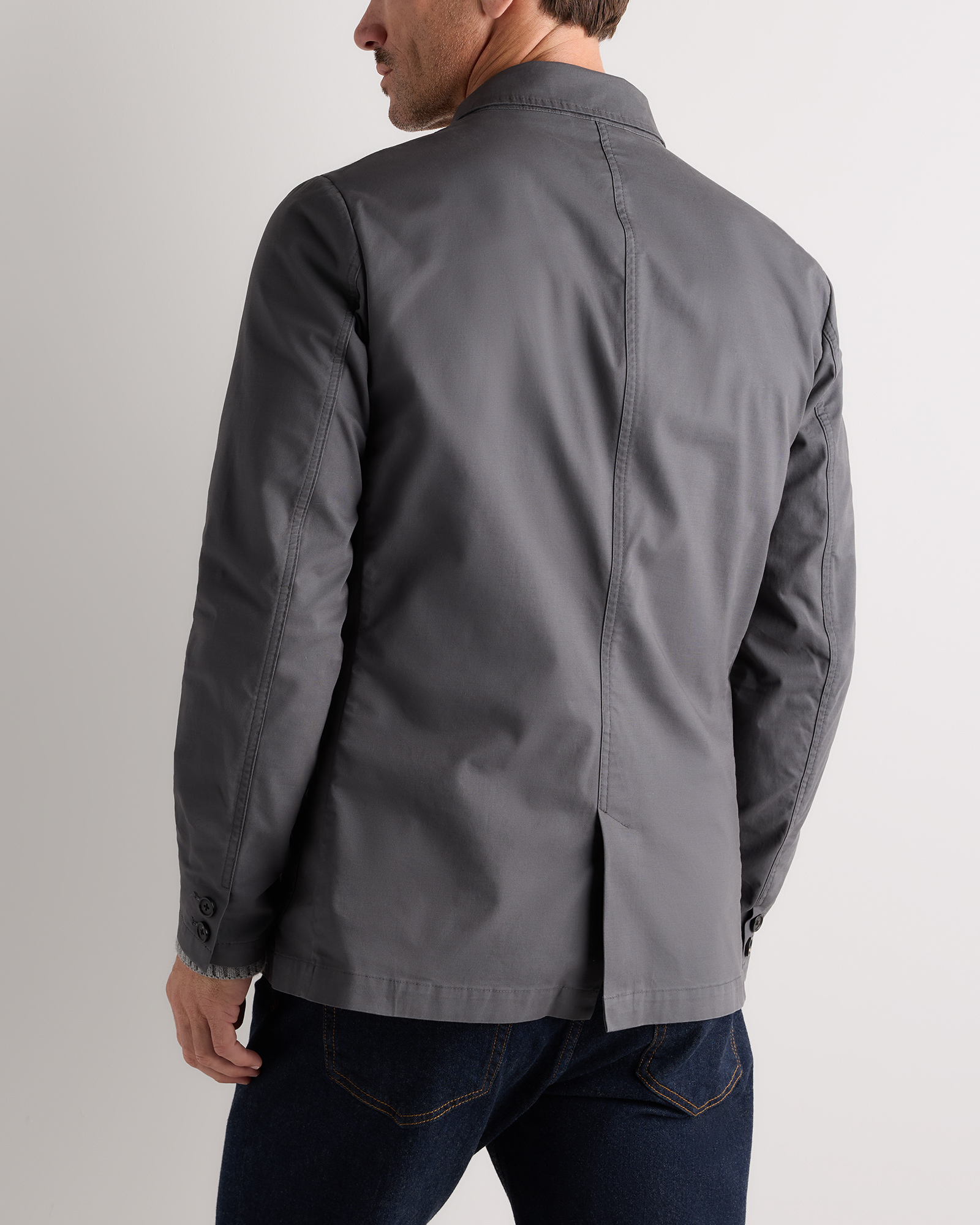 Men's Organic Twill Unstructured Blazer
