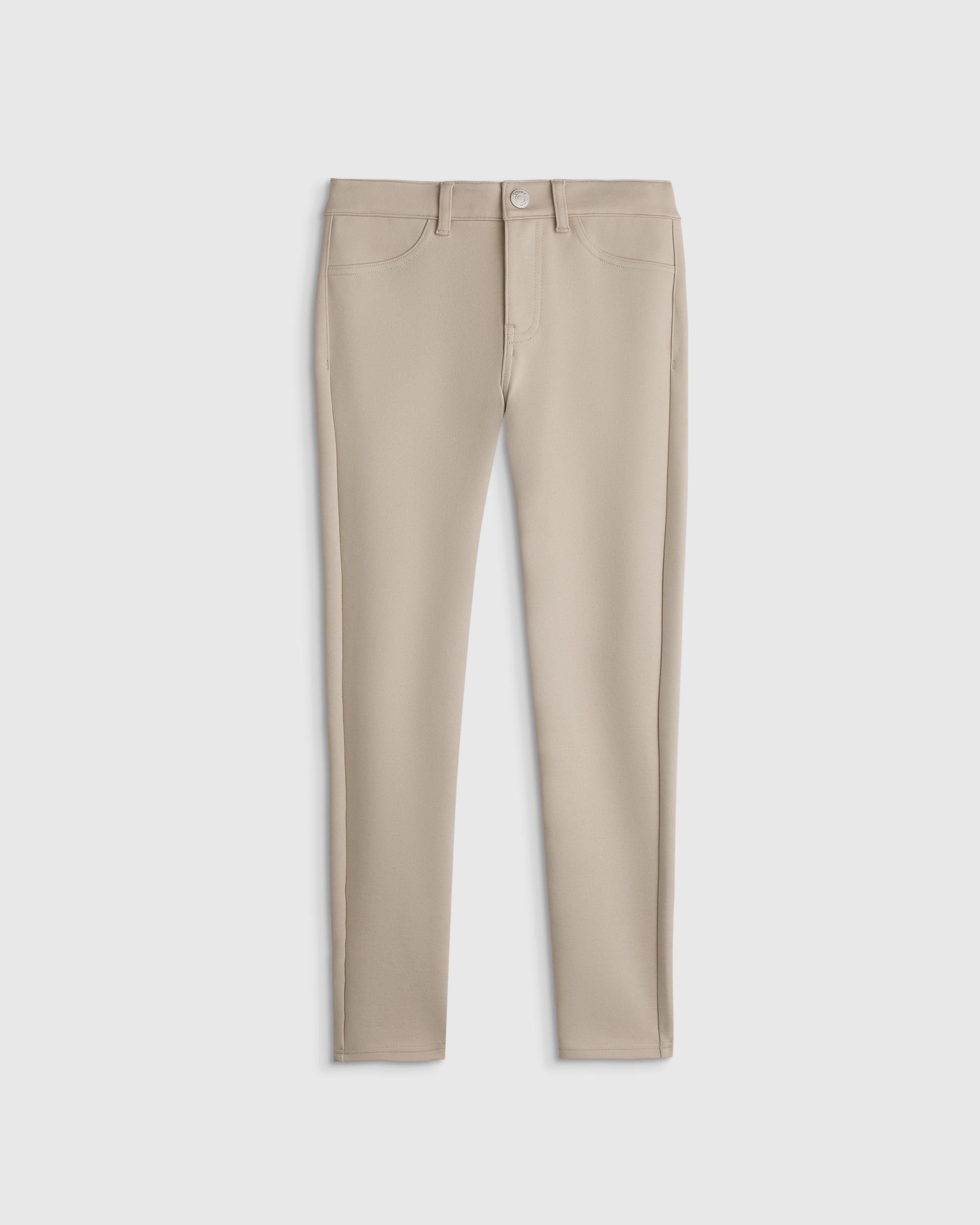 Ecru Girls Skinny Ponte Pant