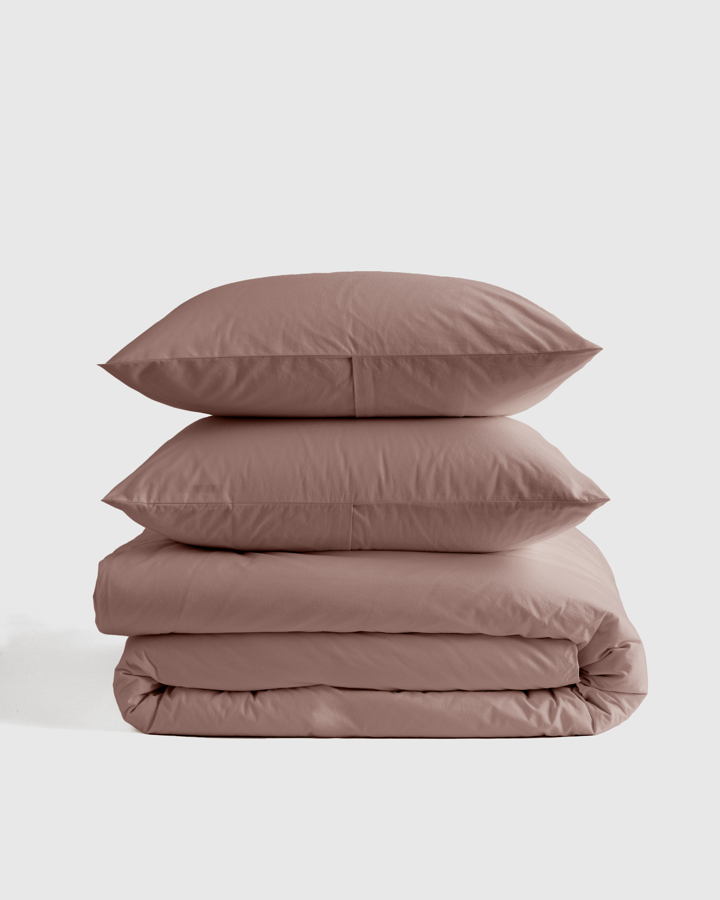 Fig Organic Brushed Cotton Duvet Cover Set