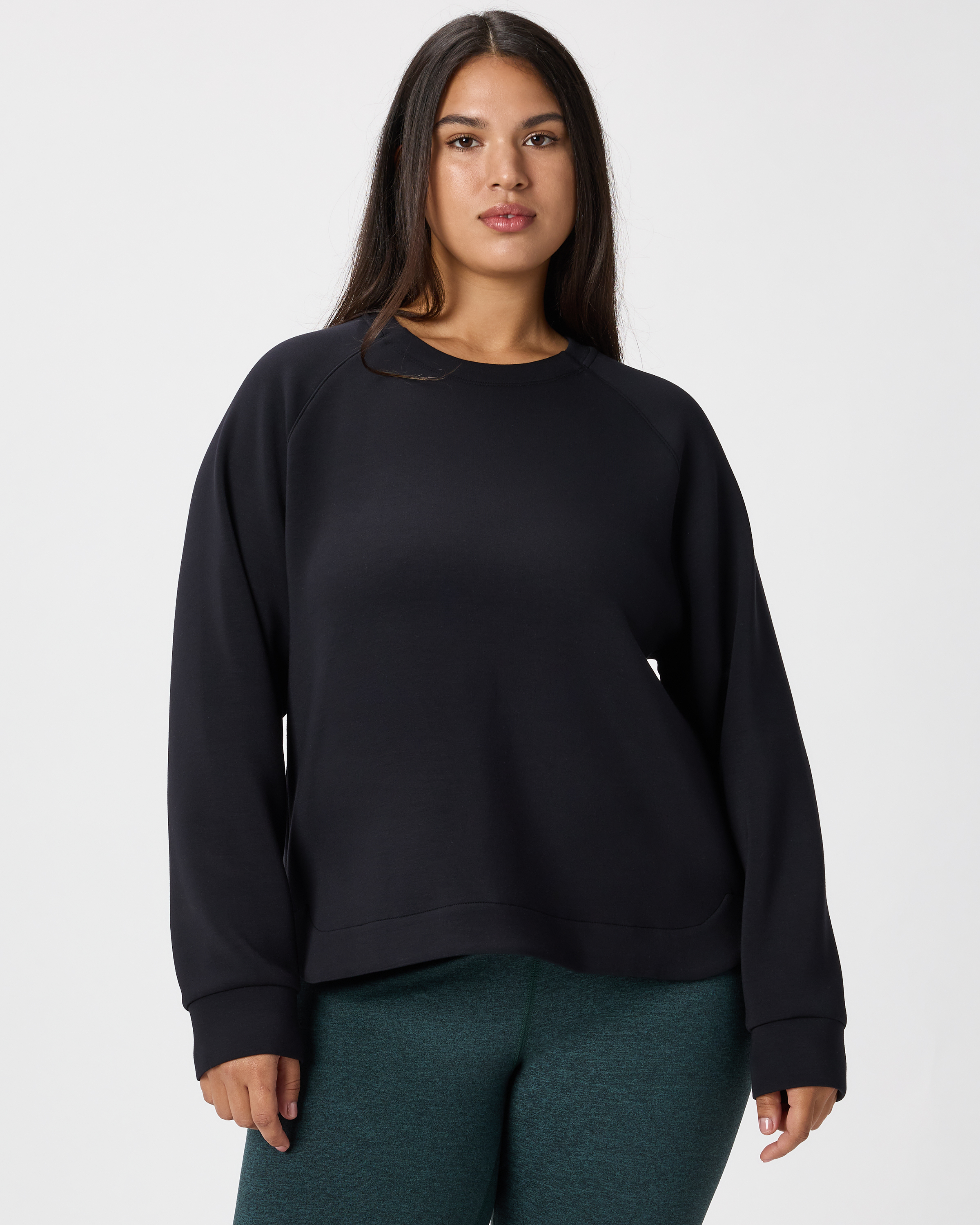 Black CloudComfort Crewneck Sweatshirt