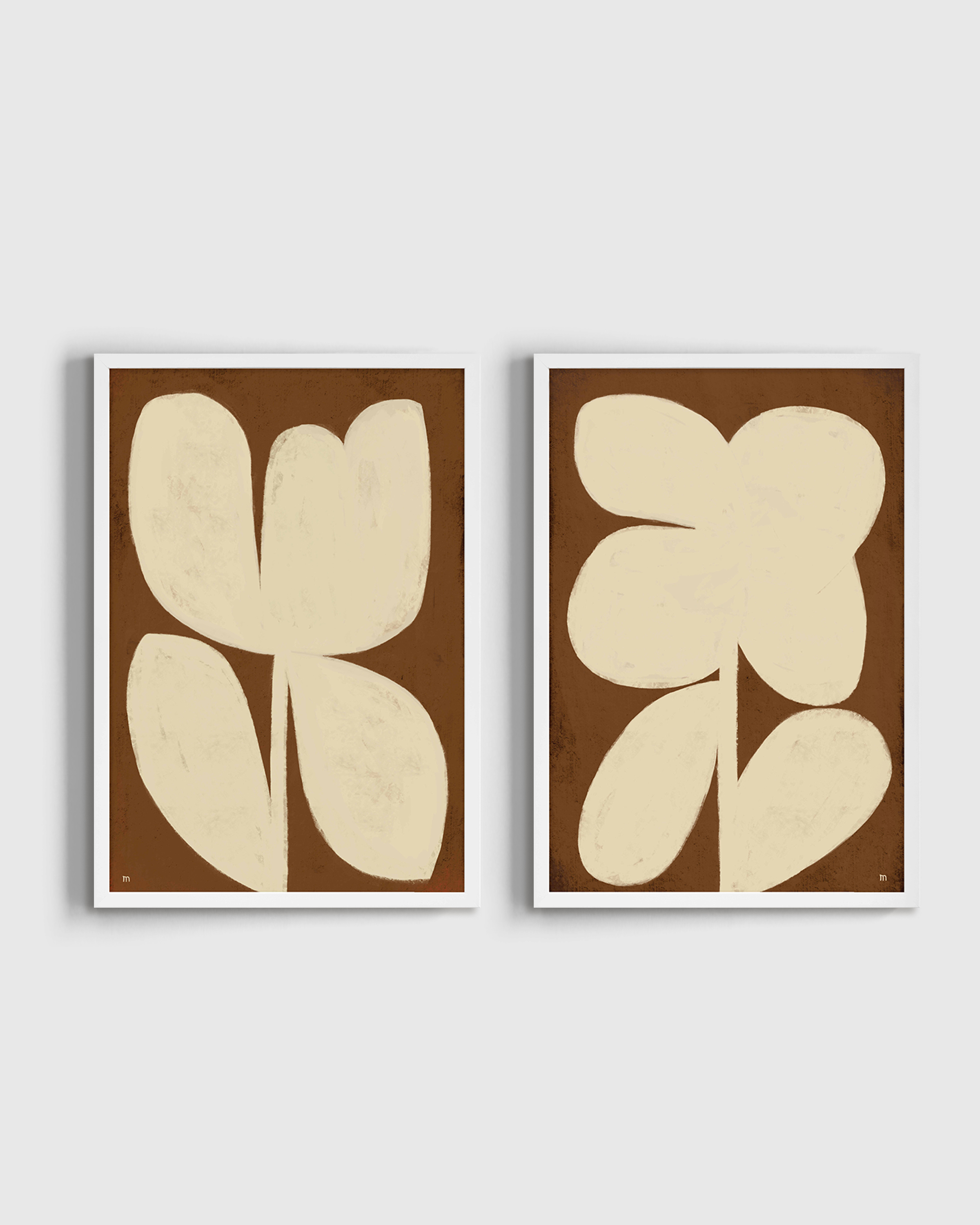 White Perennial by Marco Marella (Set of 2)