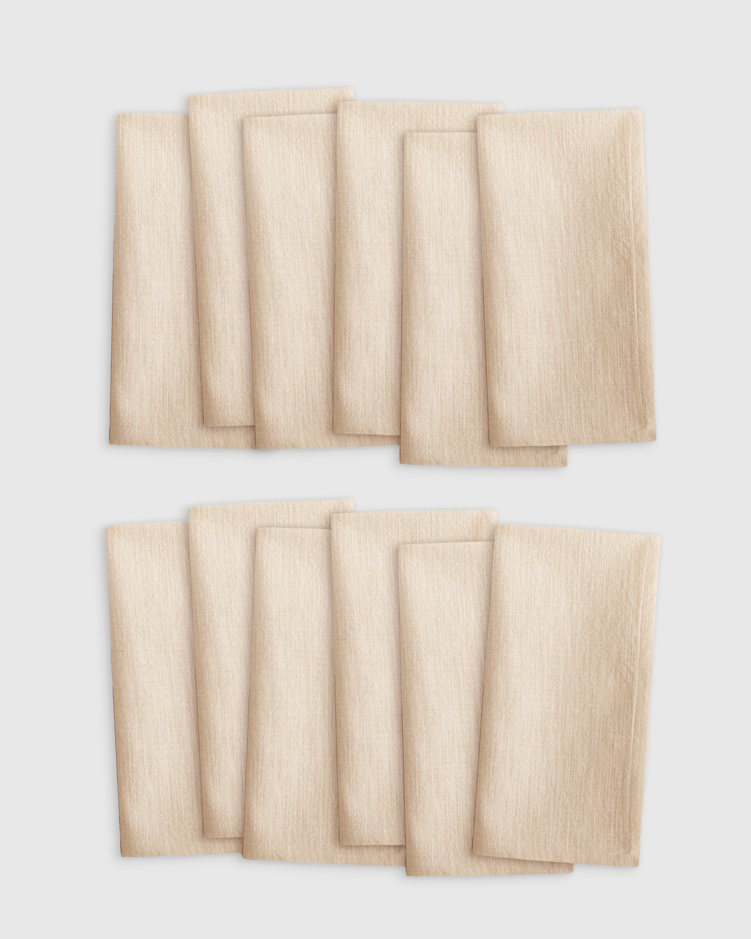 Flax Organic Cotton Napkins (Set of 12)