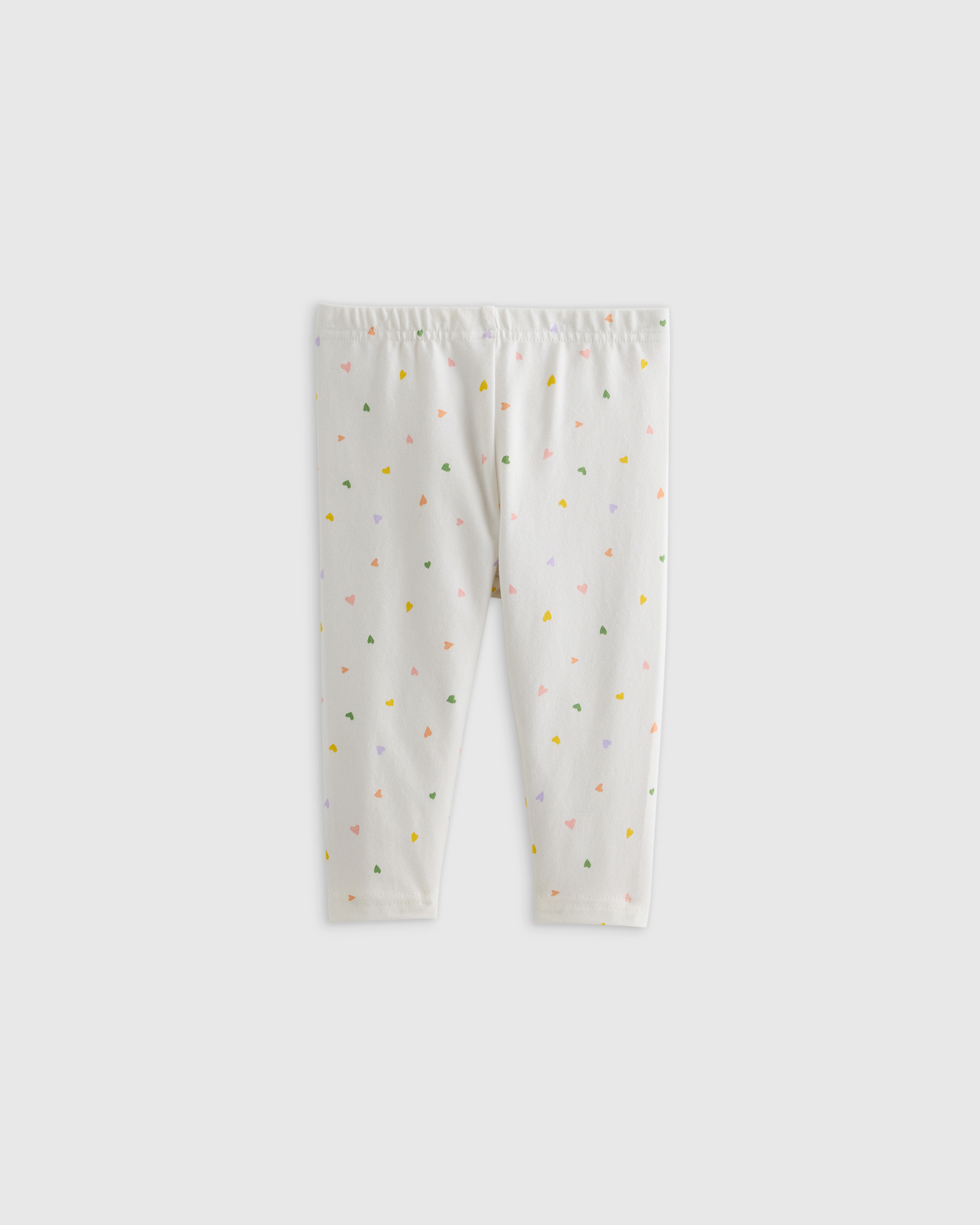 Mini Hearts Organic Cotton Leggings