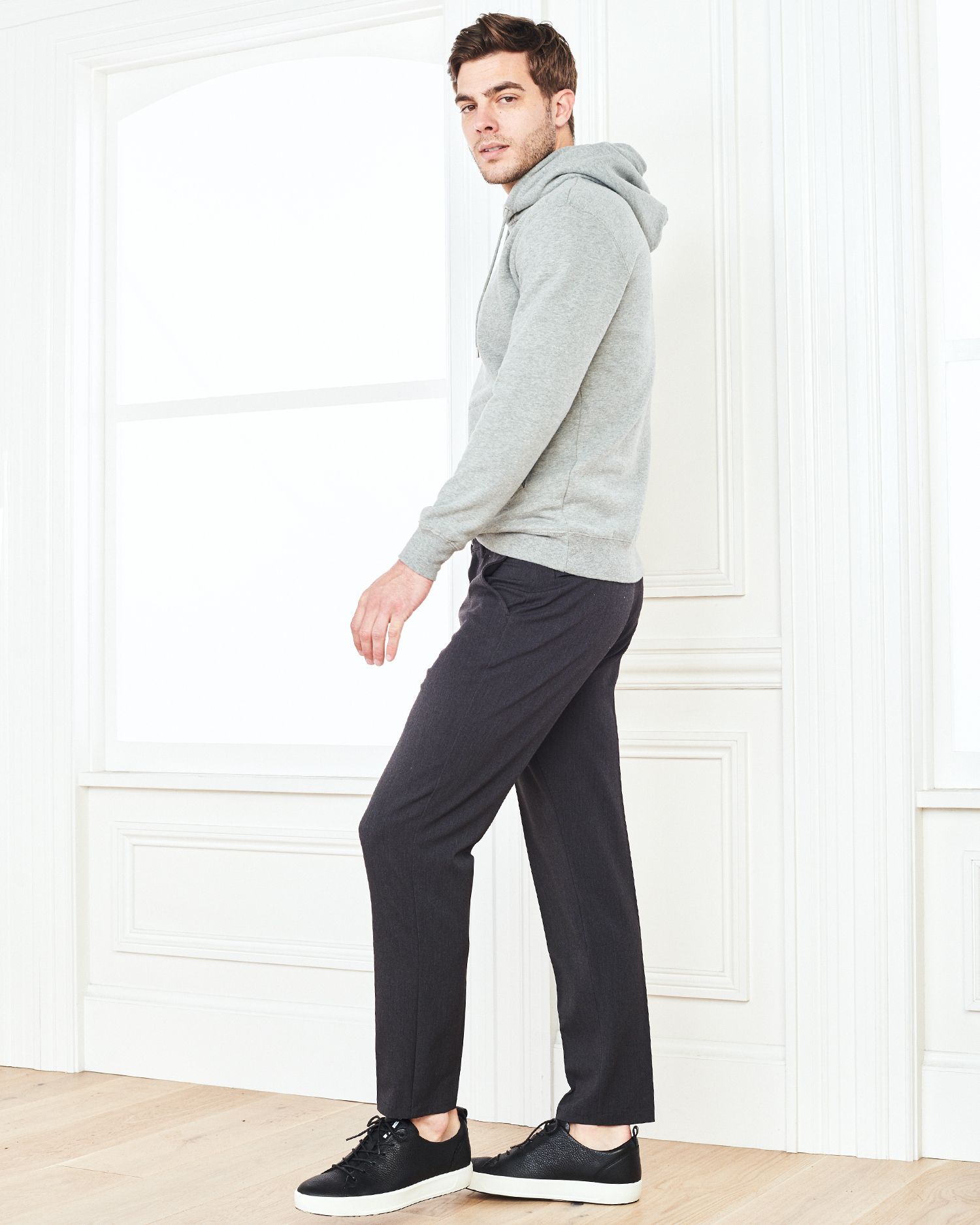 パンツ J.S HZOME STEAD / T/C CHINO FRISCO PANTS Men's Business Casual Pants - Navy Slim Fit Chino Pants