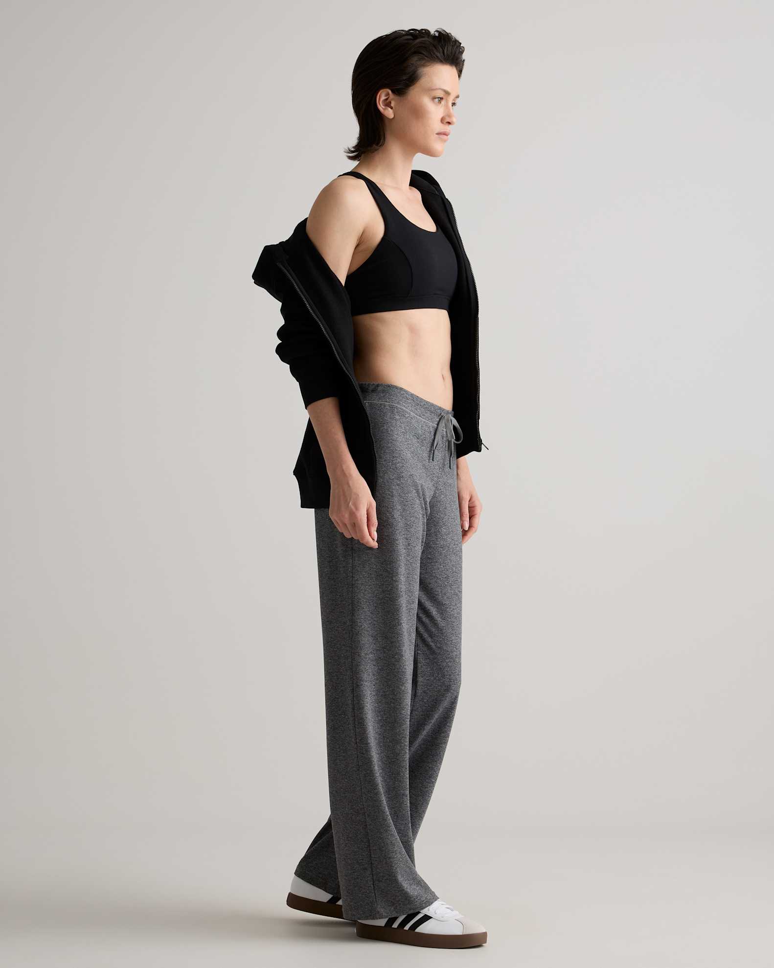 Flowknit Wide Leg Pants
