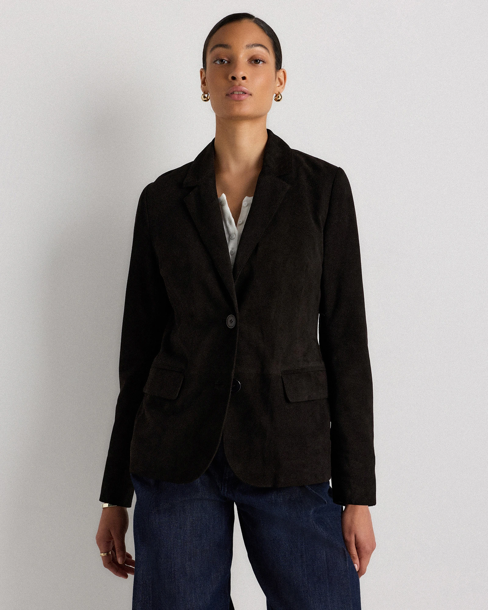 100% Suede Blazer