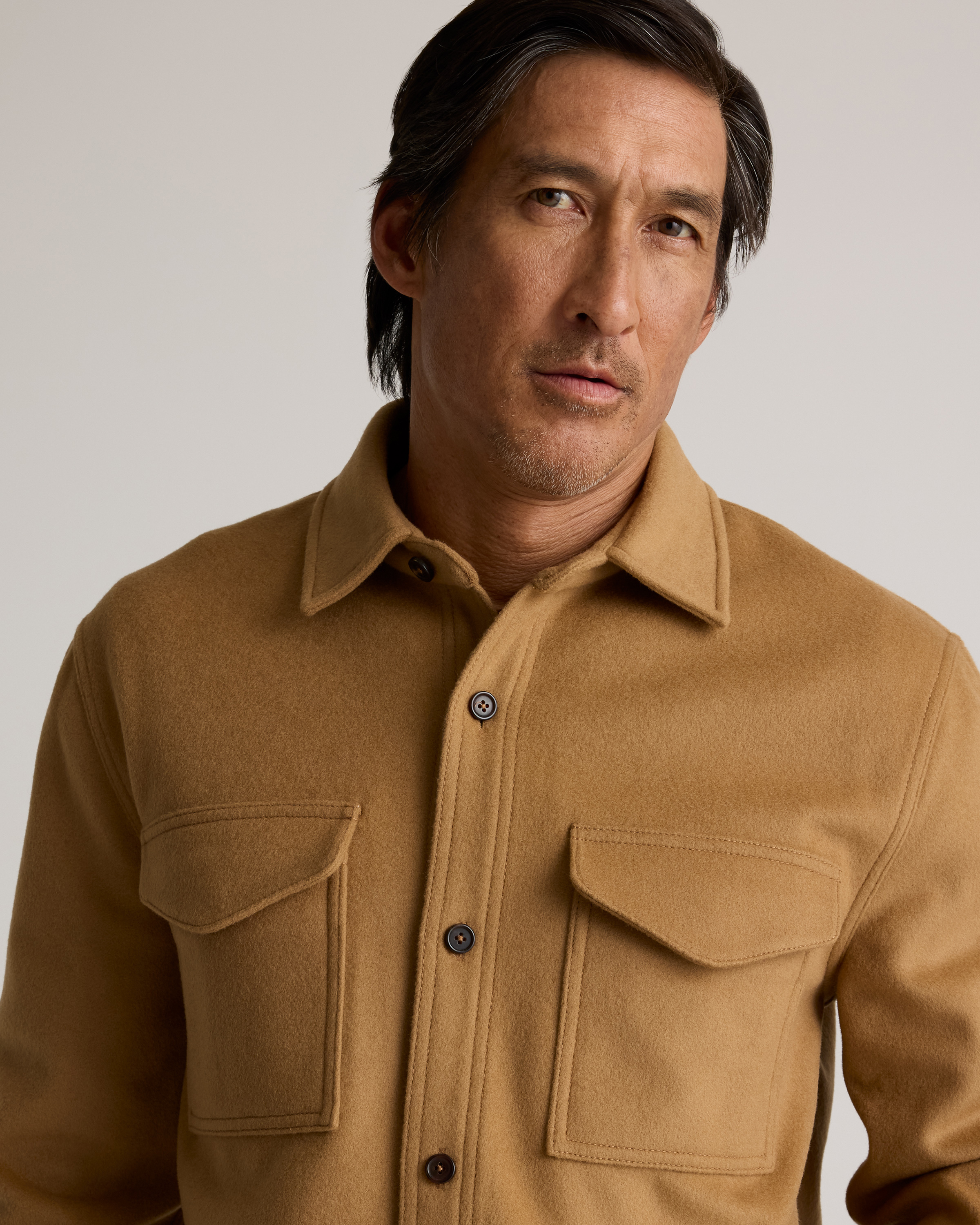 ジャケット・アウター Human Made WOOL OVERSHIRT Red/XXL Crissman Overshirt - Waxed Canvas Brick Red – Dehen 1920