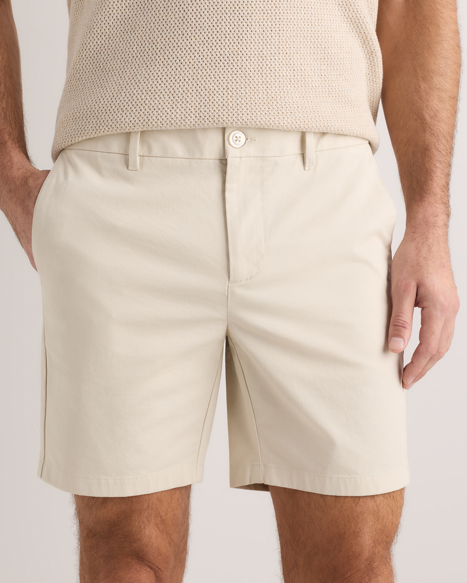 Men's Organic Cotton Classic Stretch Chino Short - 7