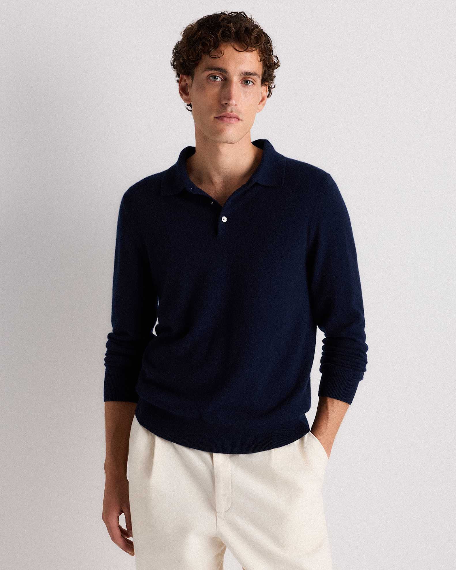 Quint Cashmere Polo Sweater