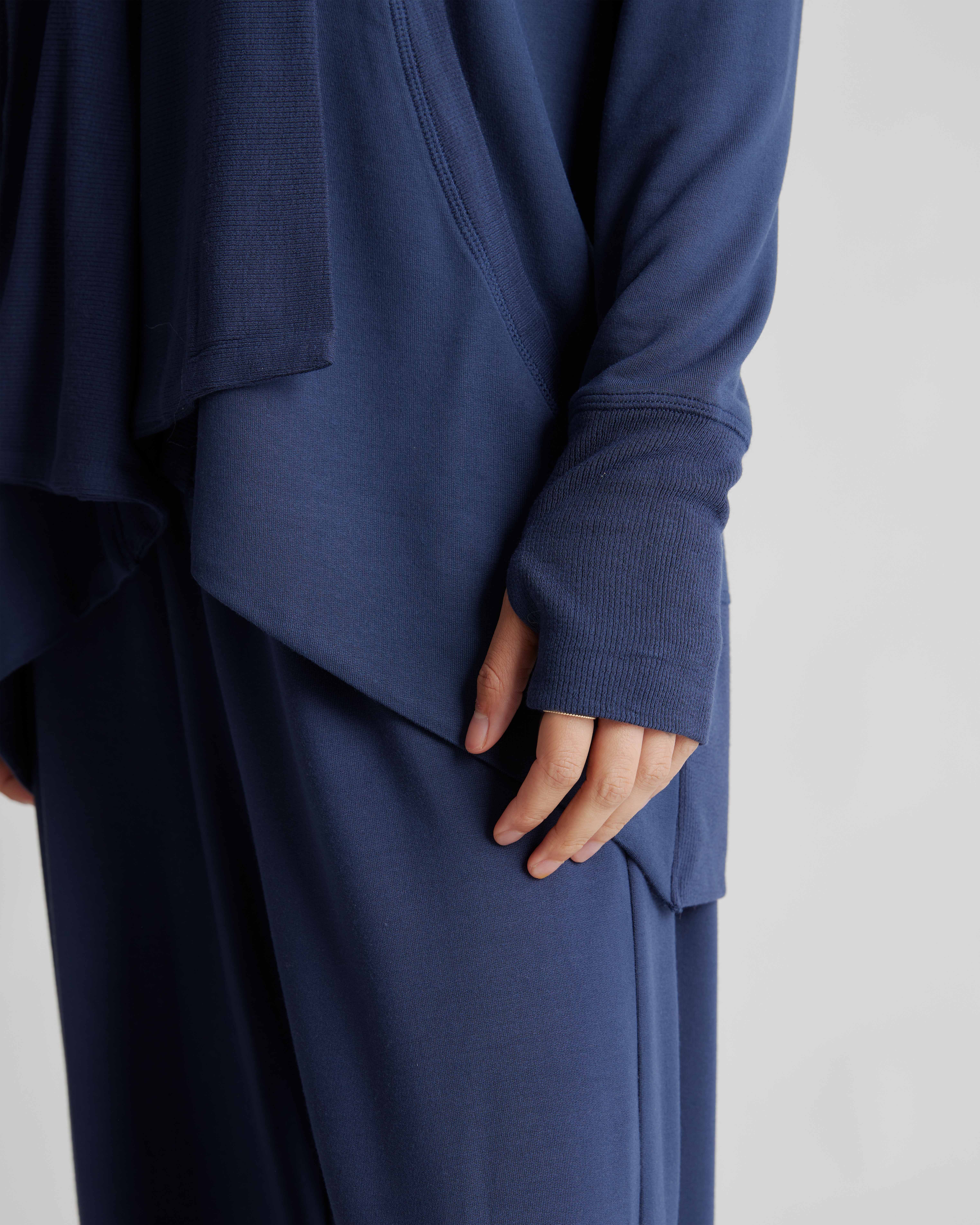 French Terry Modal Cardigan