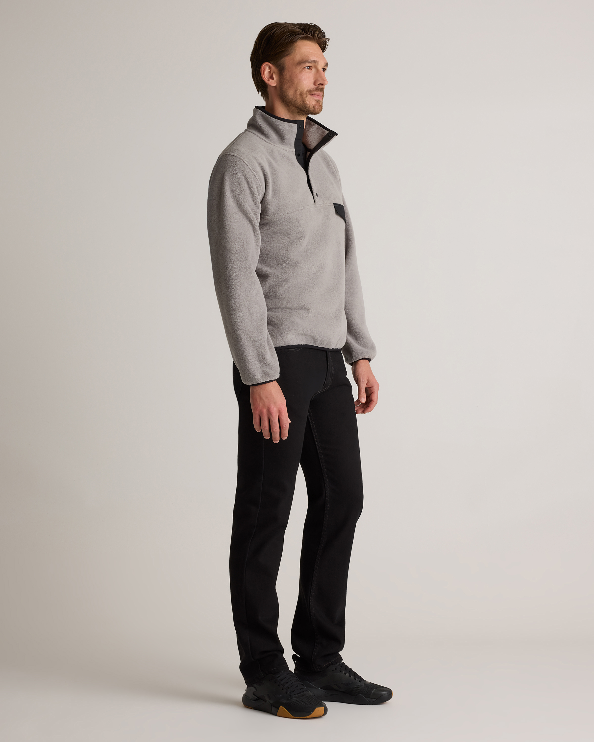Polar Fleece Snap Pullover