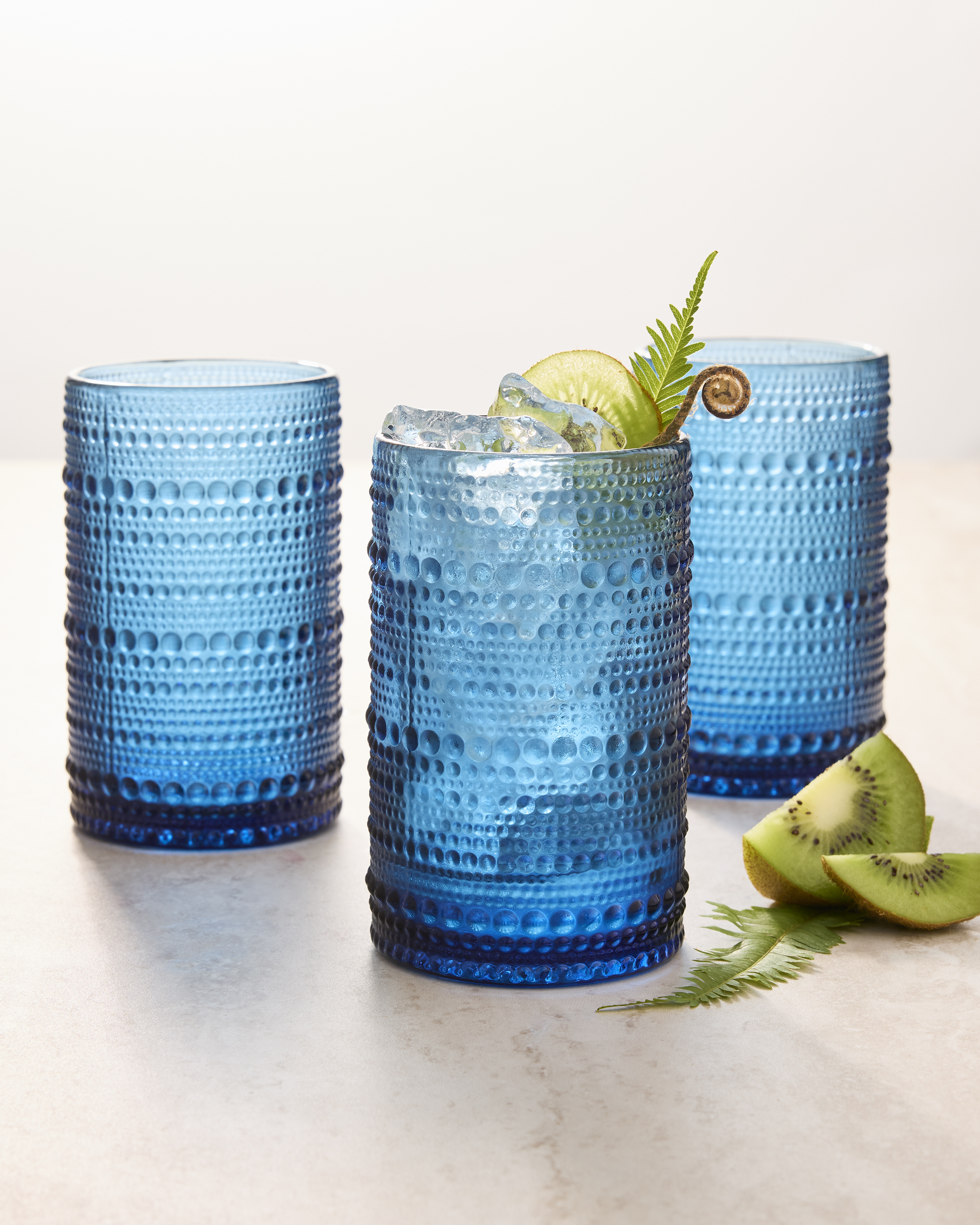Cornflower Blue Jupiter Tall Tumbler (Set of 6)