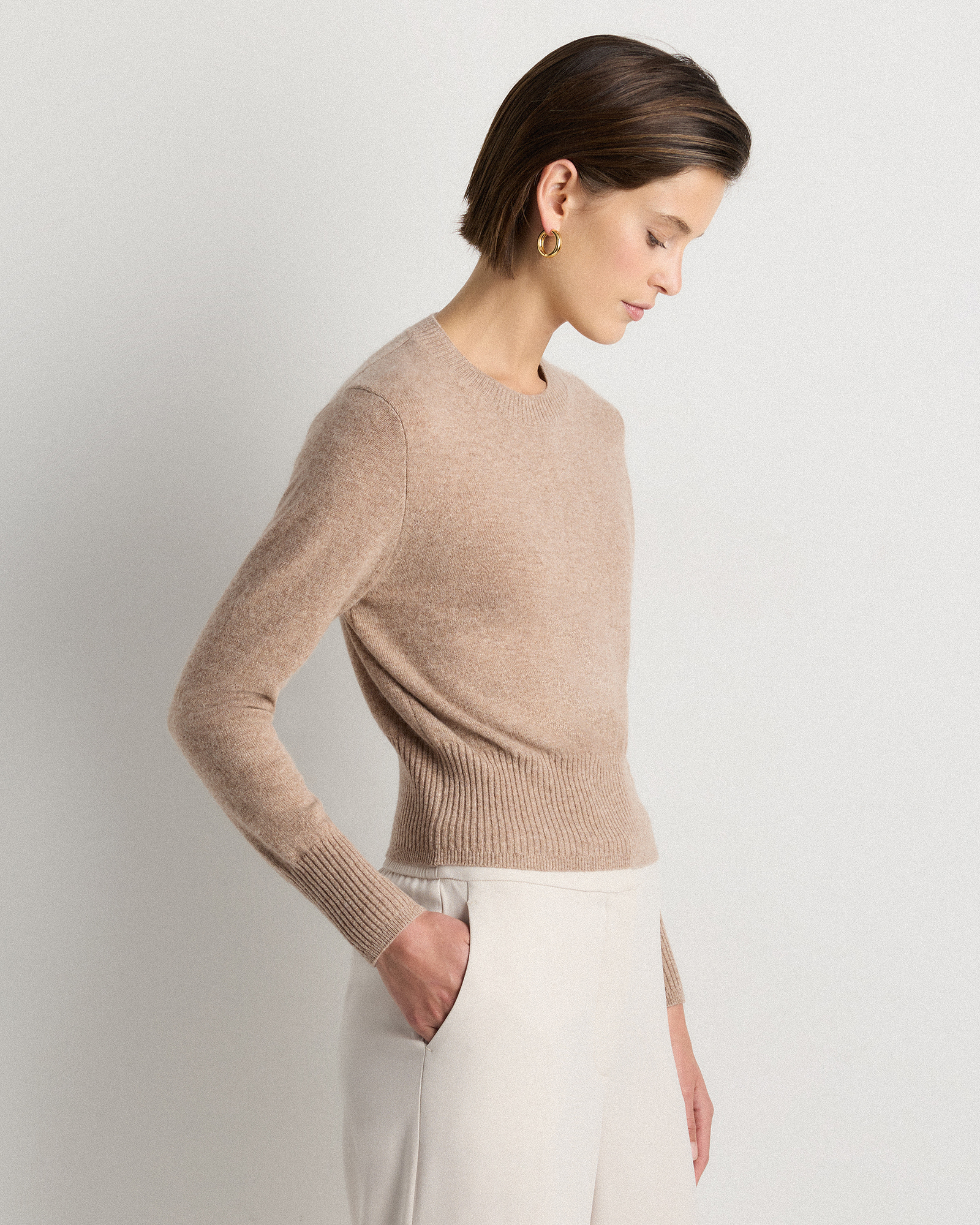 The $50 Cashmere Crewneck Sweater | Quince