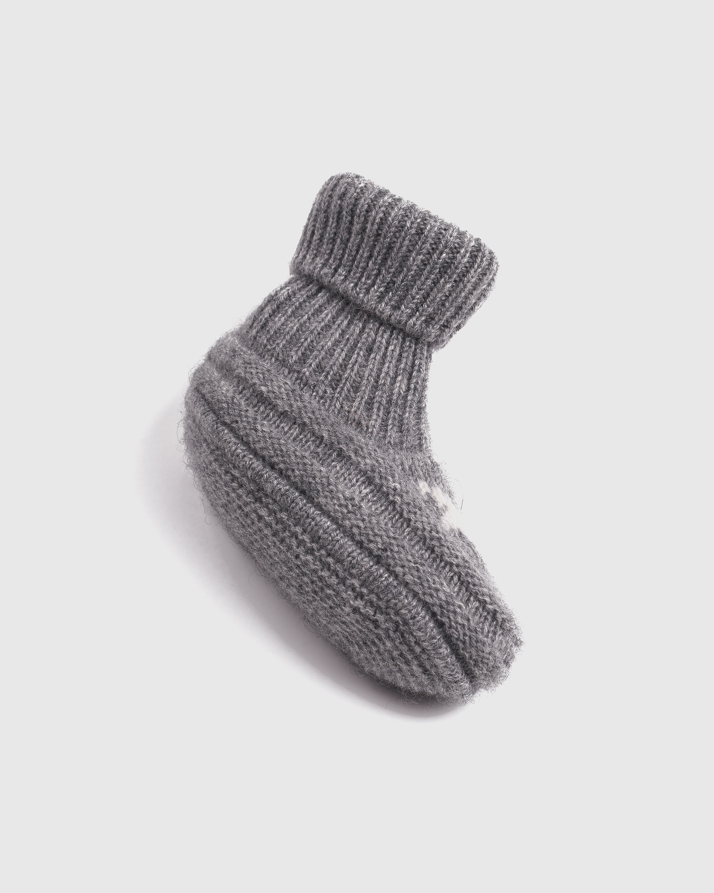 cashmere toddler bootie detail