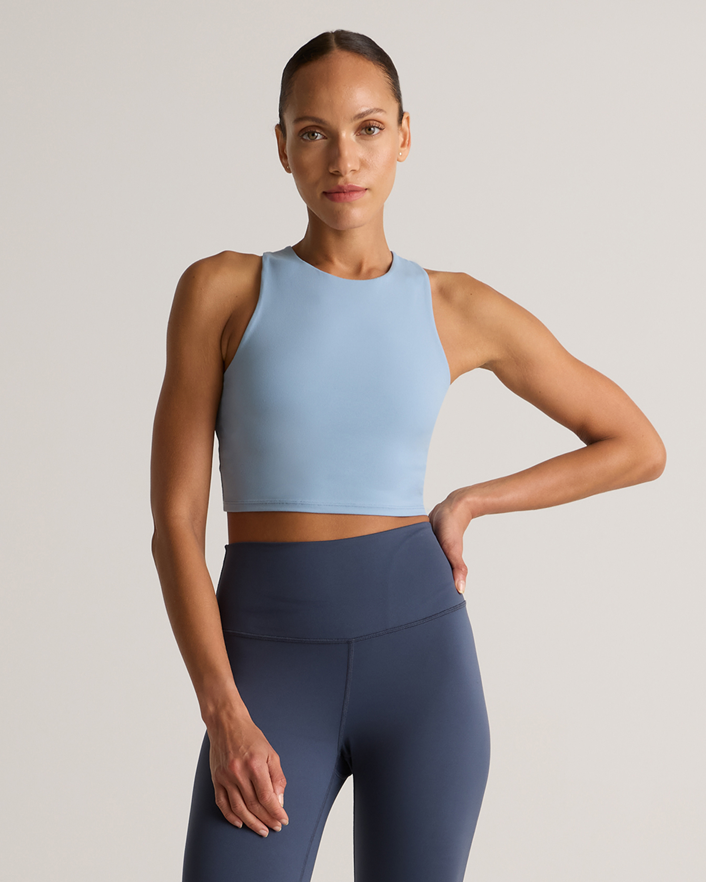 Spa Blue Débardeur court à col montant Ultra-Form