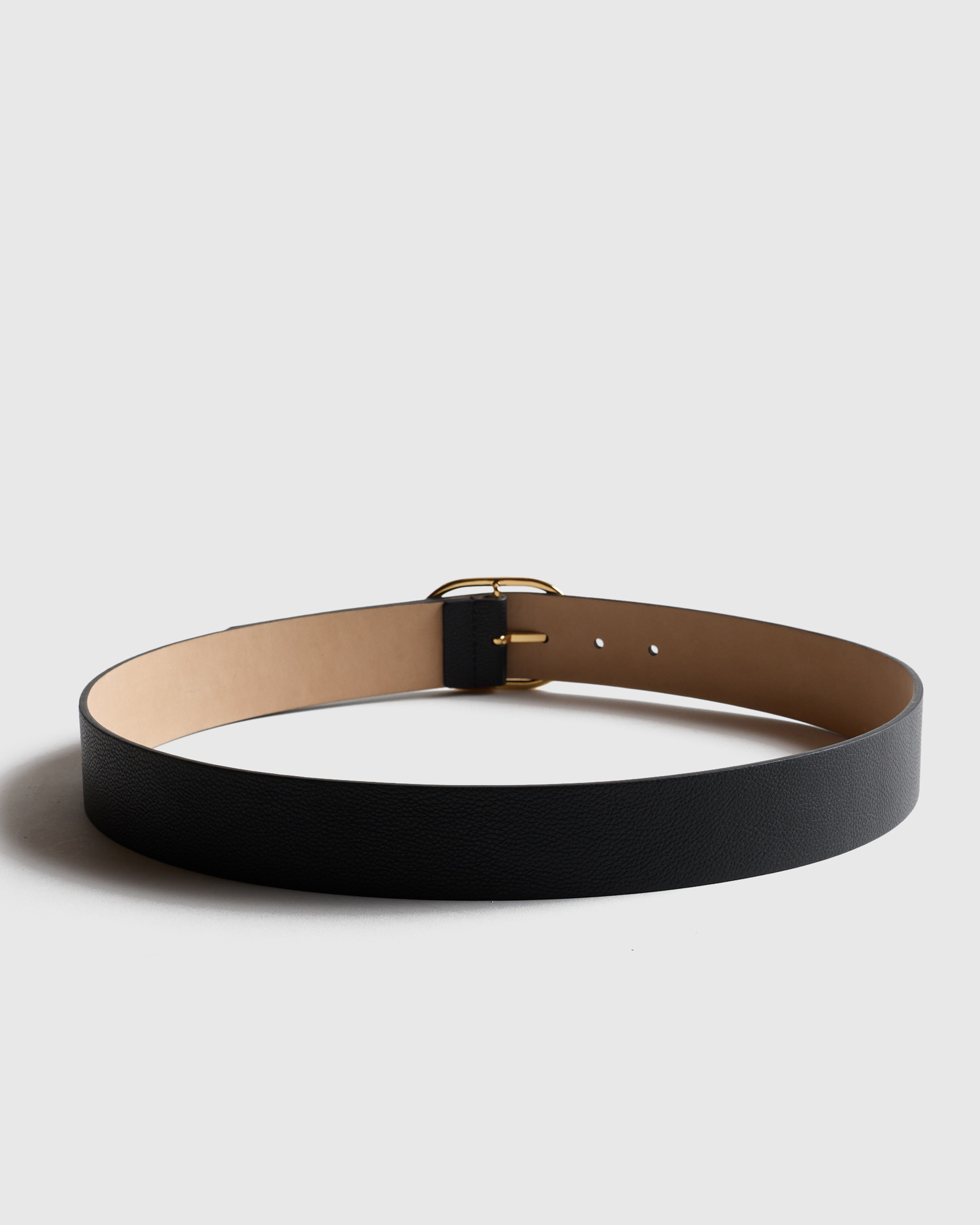 Cleo Oval European Leather Belt display picture 2