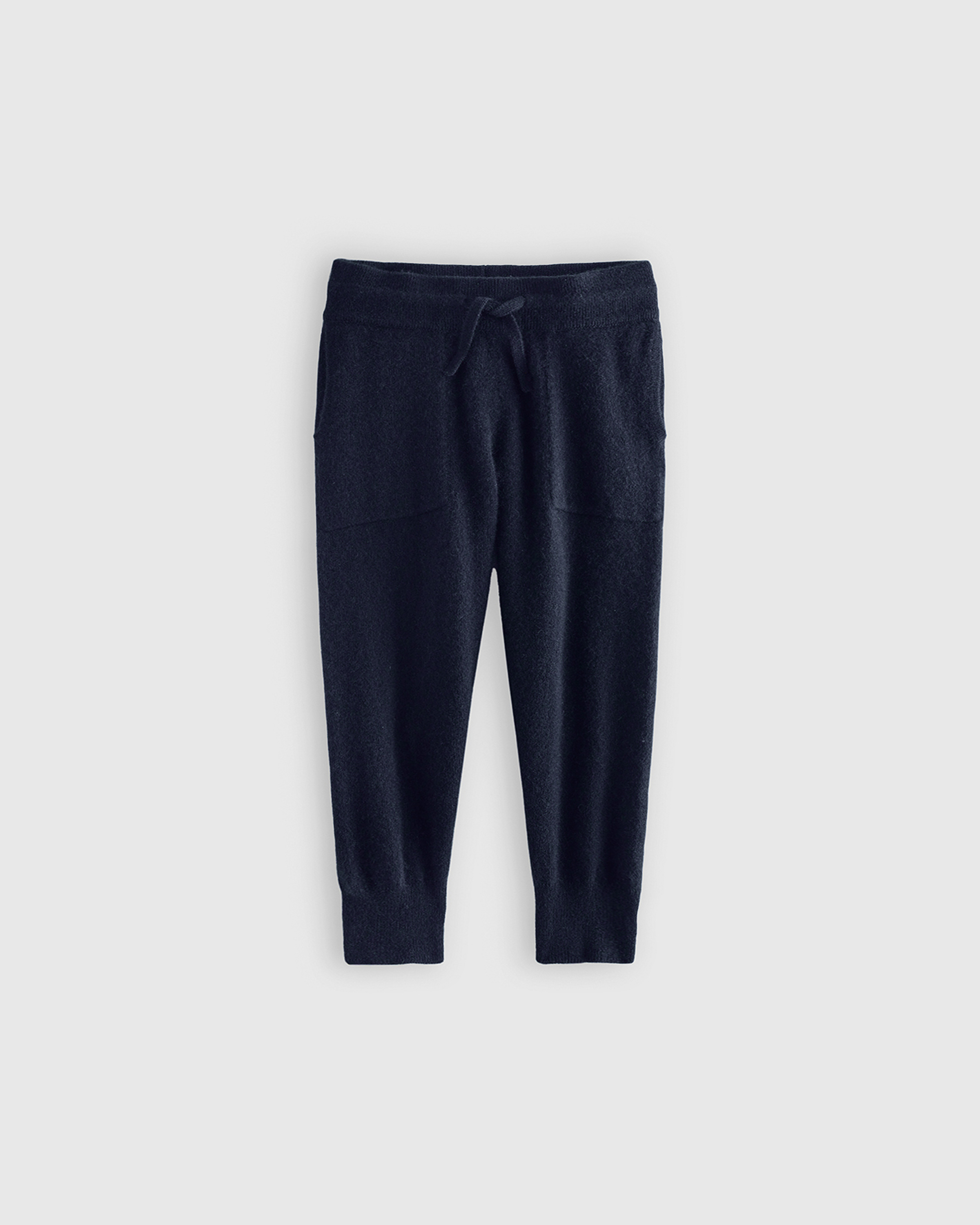 True Navy Washable Cashmere Jogger