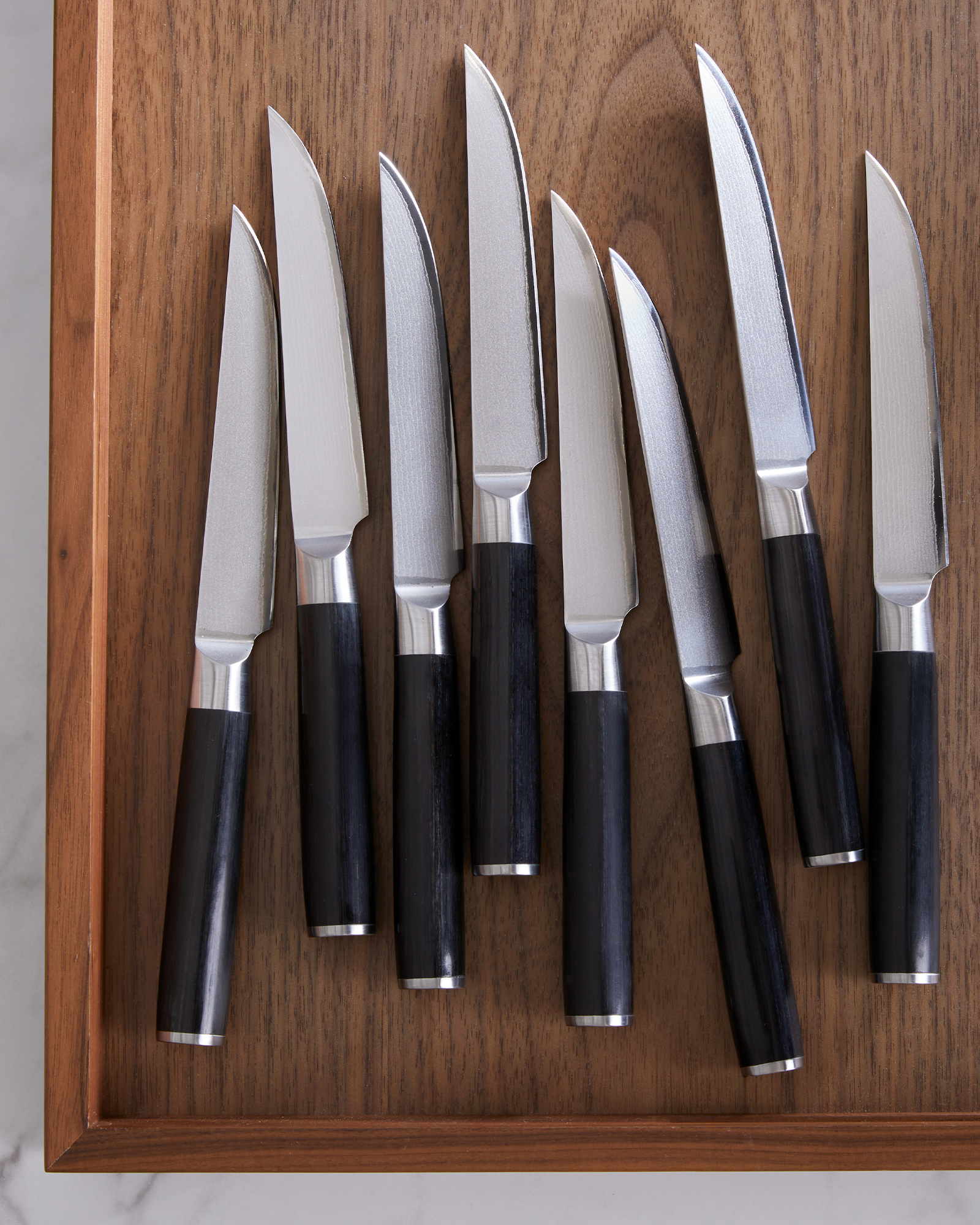 Knife DamascusSteak 1174