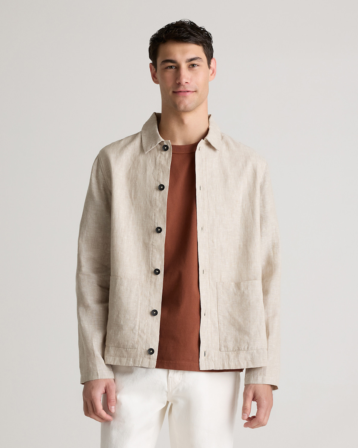 QUINCE 100% European Linen Chore Jacket