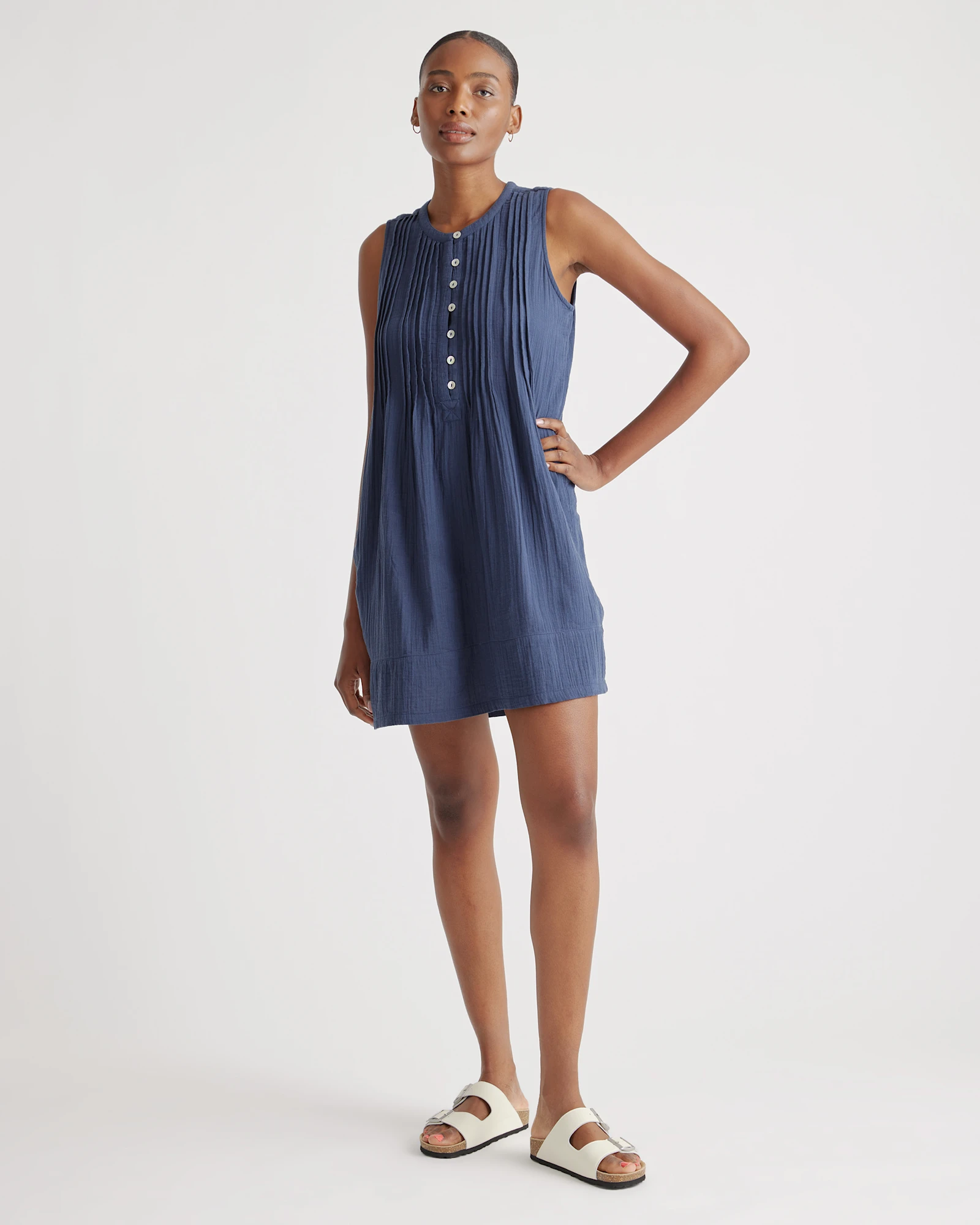 karis gauze short dress Karis Gauze Short Dress