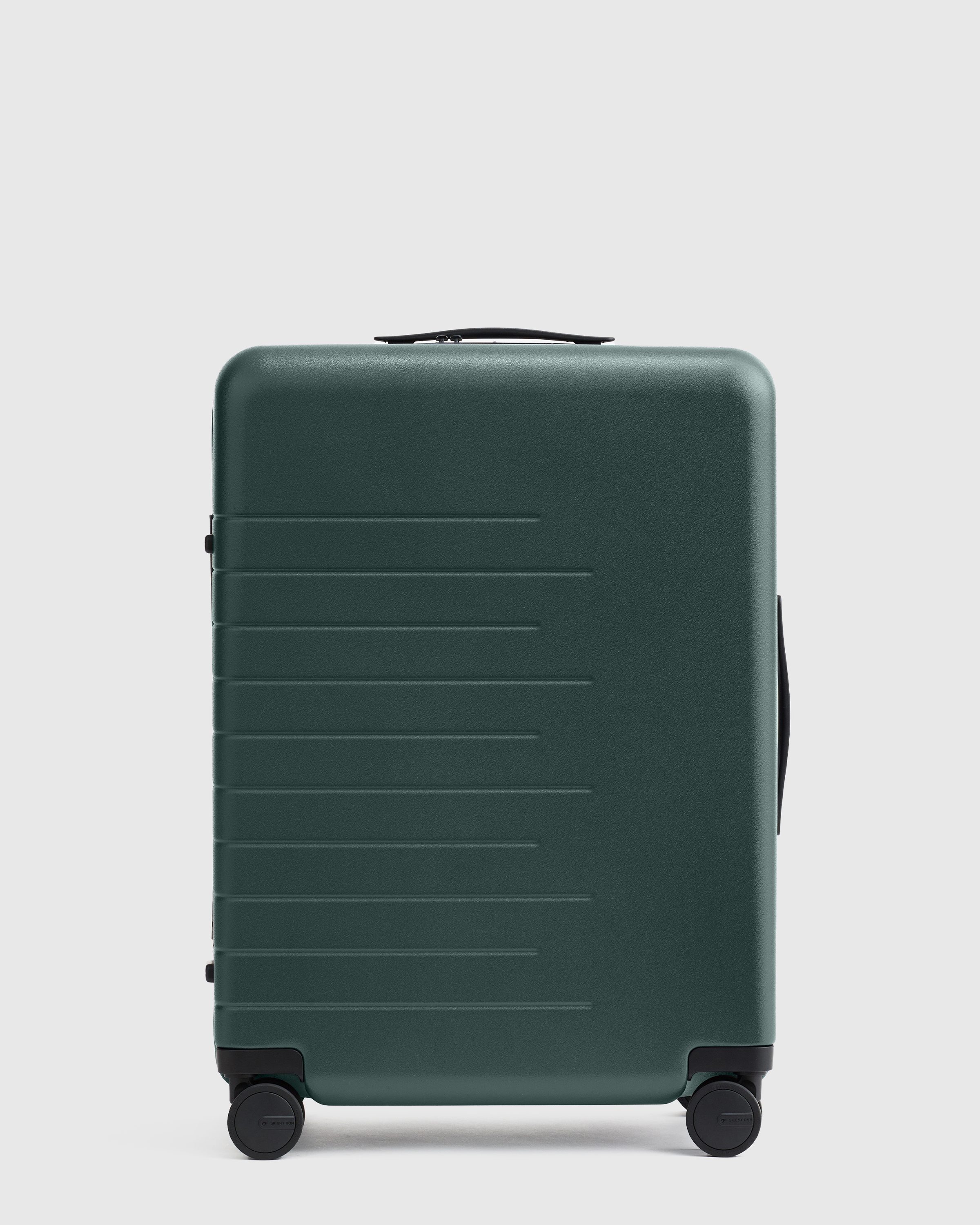 Dark Green Expandable Medium Check-In Suitcase