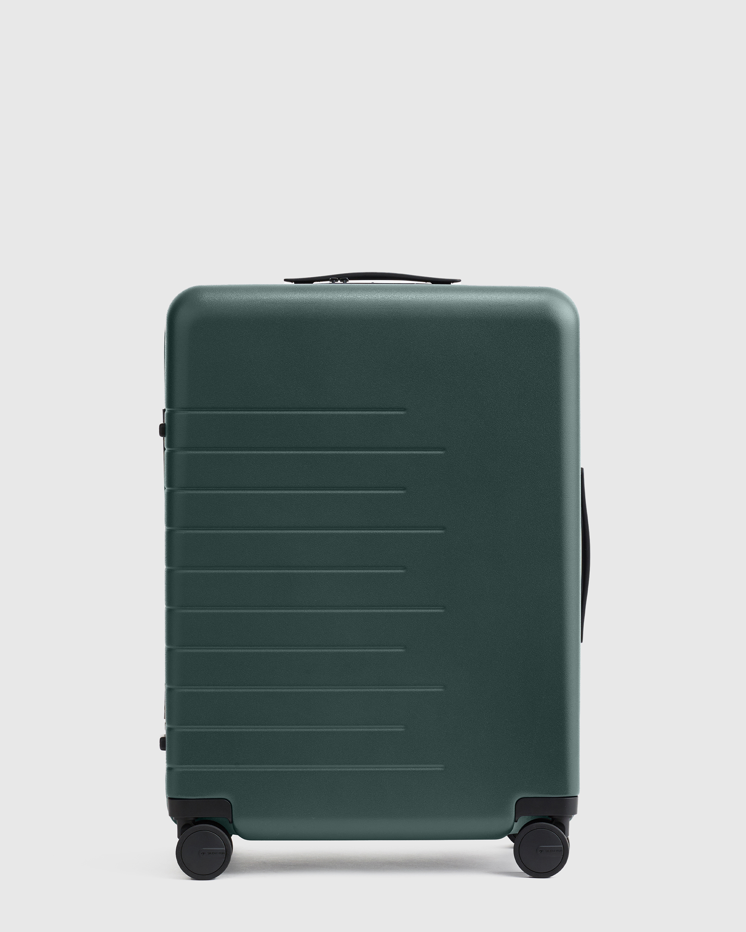 Dark Green Expandable Medium Check-In Suitcase