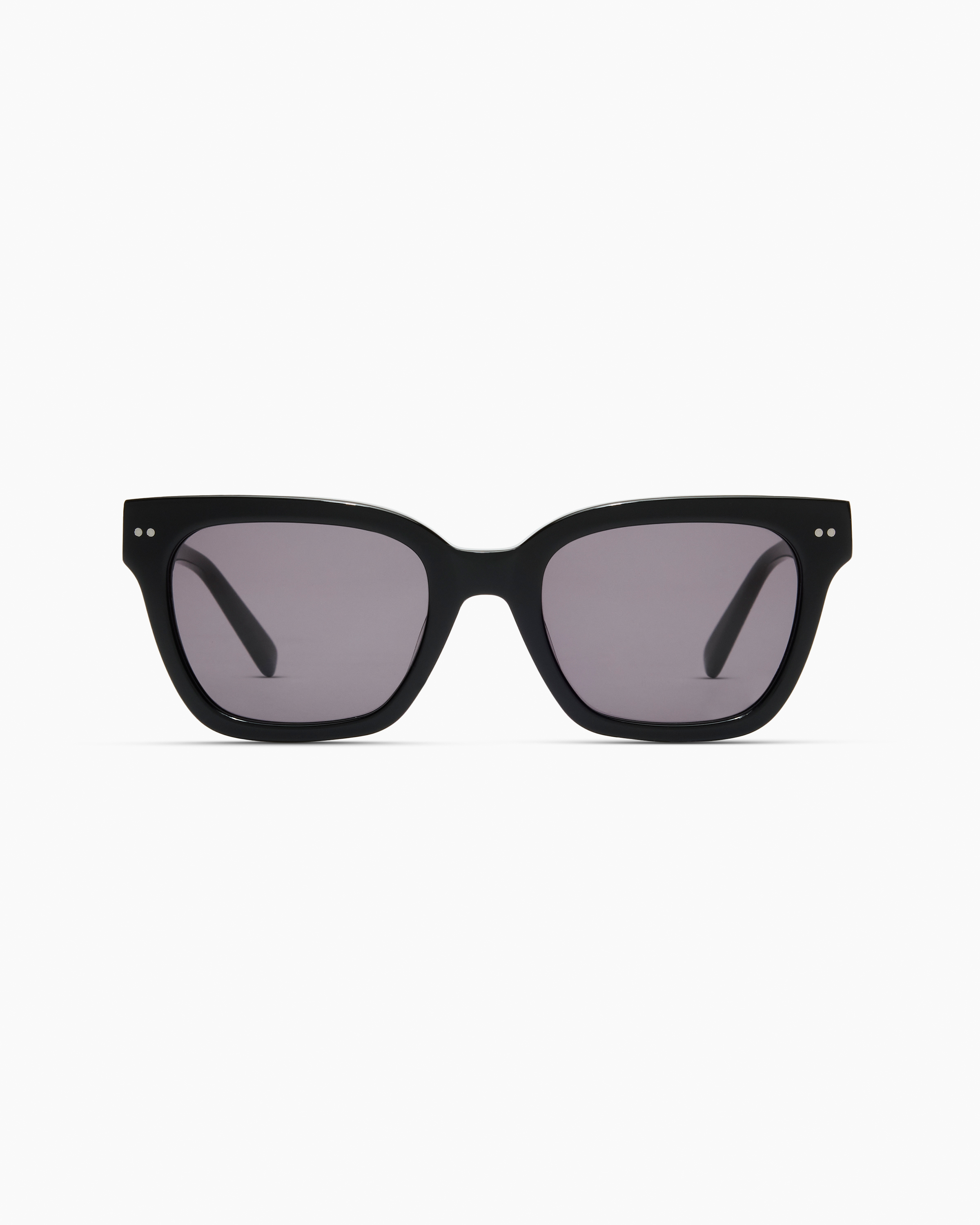 Quince Malibu Polarized Acetate Sunglasses In Black With Grey Lens