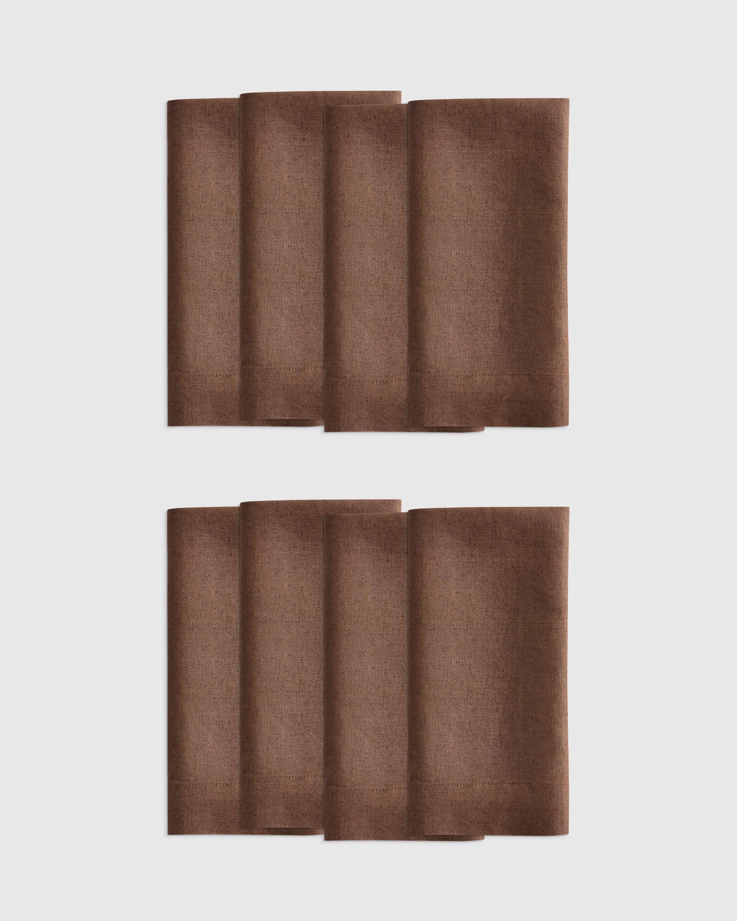European Linen Wide-Hem Napkins (Set of 8)