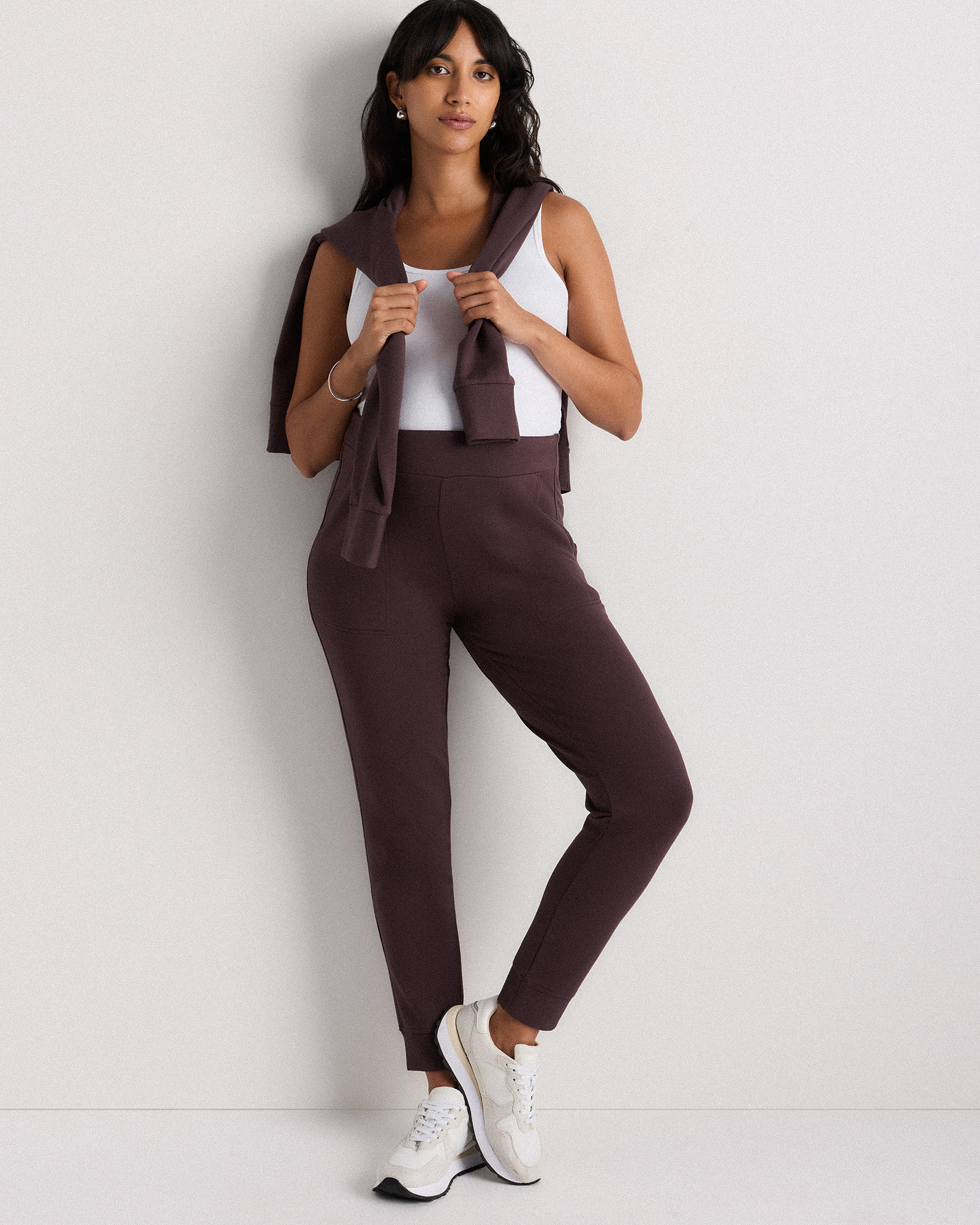 Tencel Jersey Maternity Under Belly Lounge Joggers