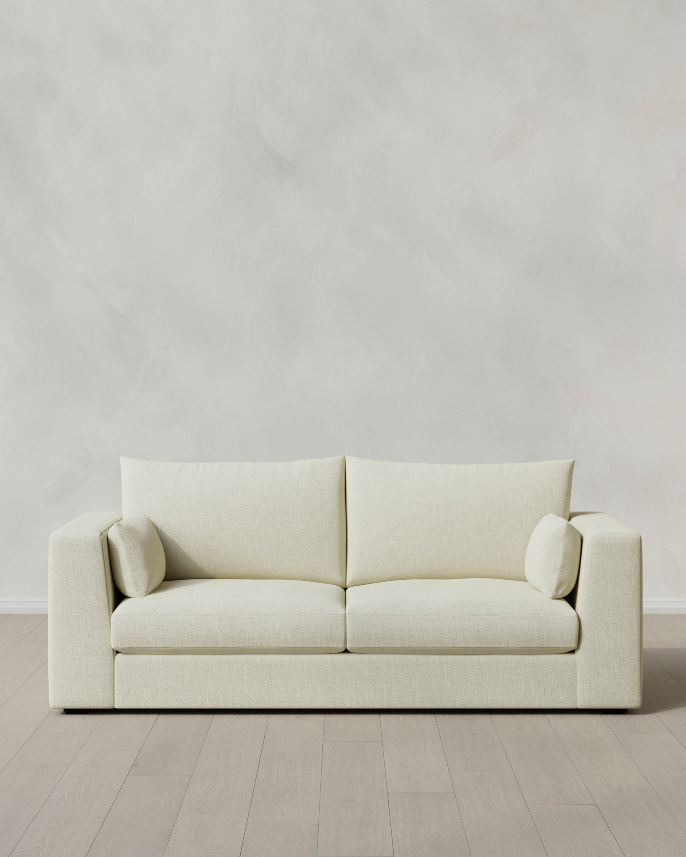 ivory Oasis Sofa in Performance Linen