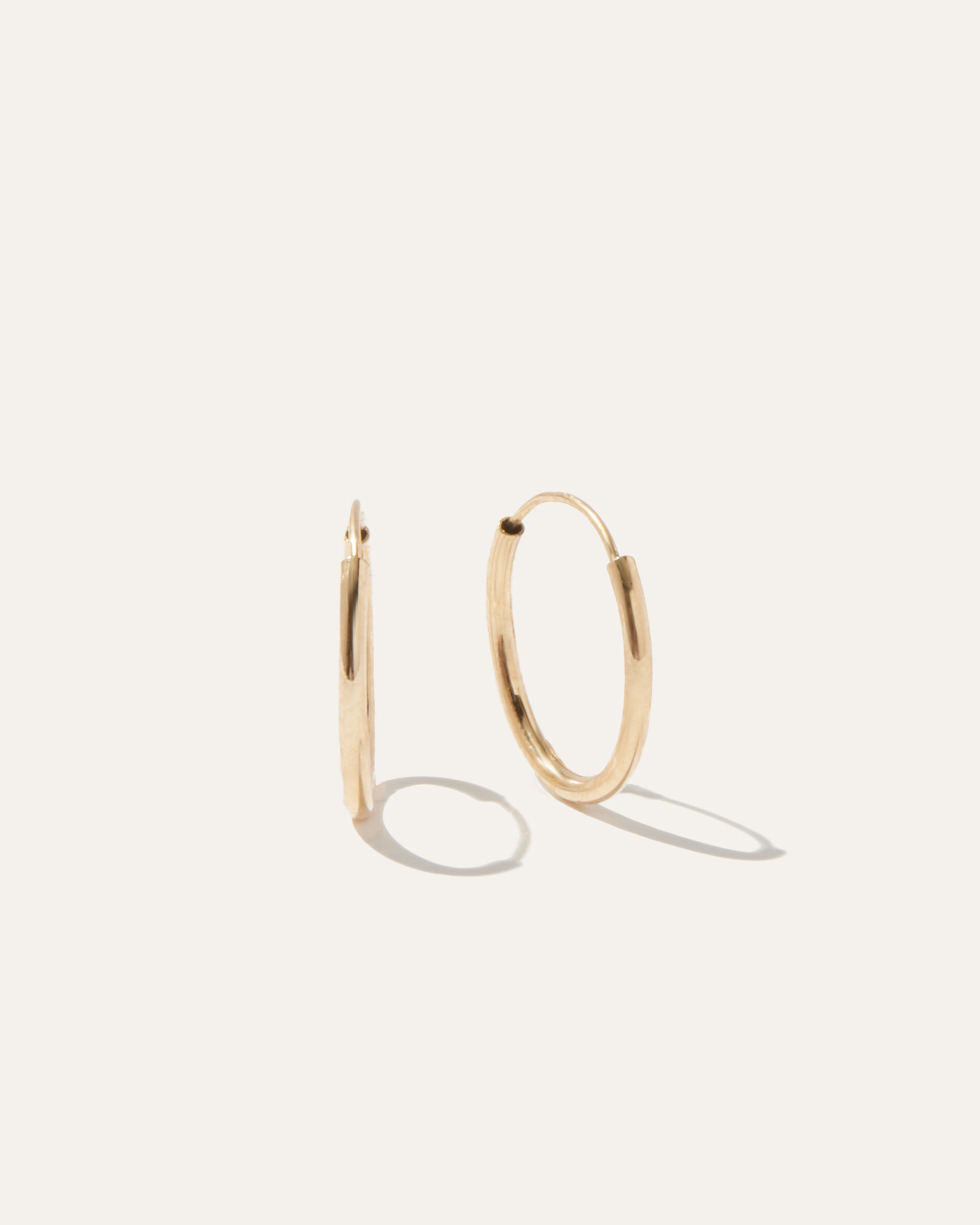 Yellow Gold 14K Gold Everyday Hoops
