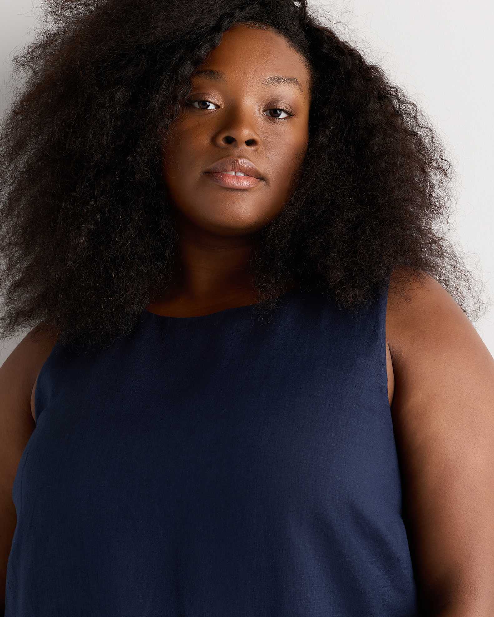 plus size navy blue tank dress K-cliffs Women's Plus Size Traditional Ribbed Tank Dress, Navy, 95% Polyester 5% Spandex, Size: Plus Size/One size, Blue