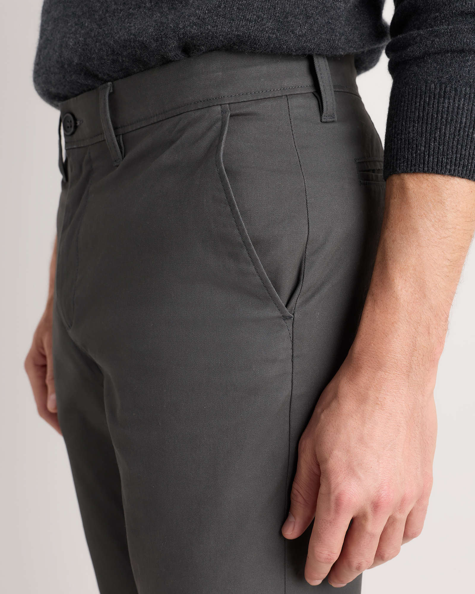 Men's Organic Cotton Stretch Chino Pants - Straight