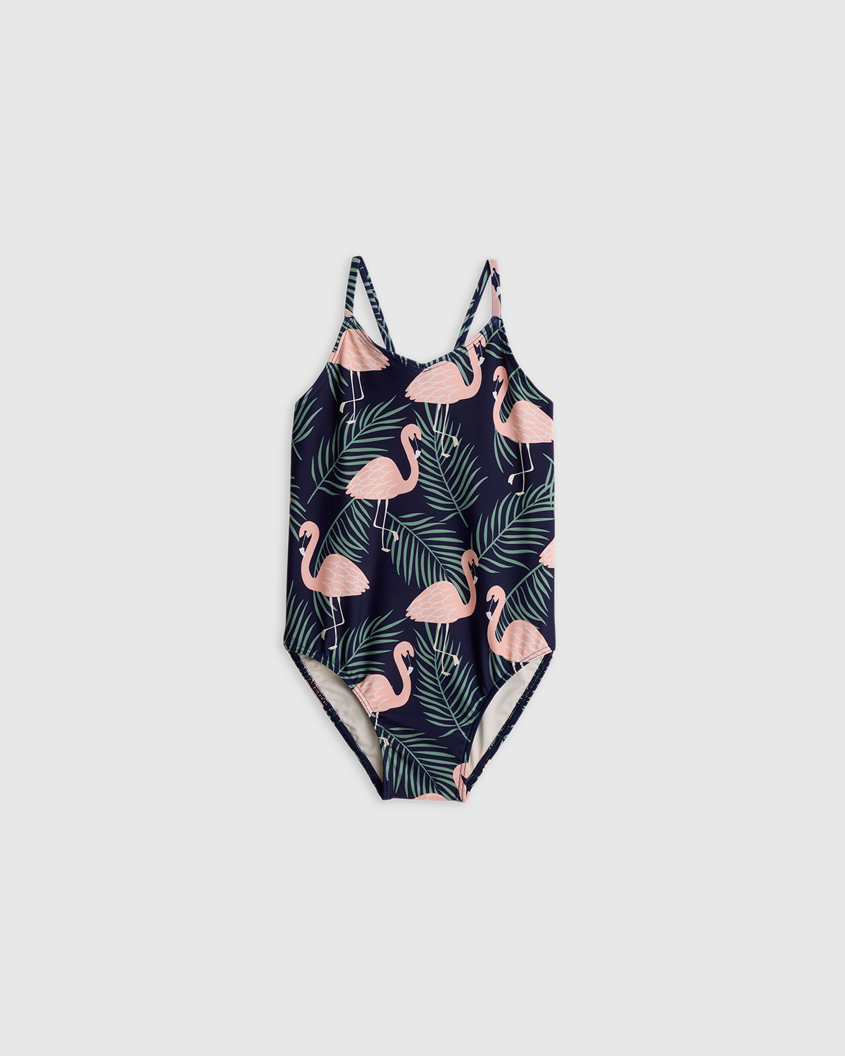 Flamingo Palms One-Piece Swimsuit