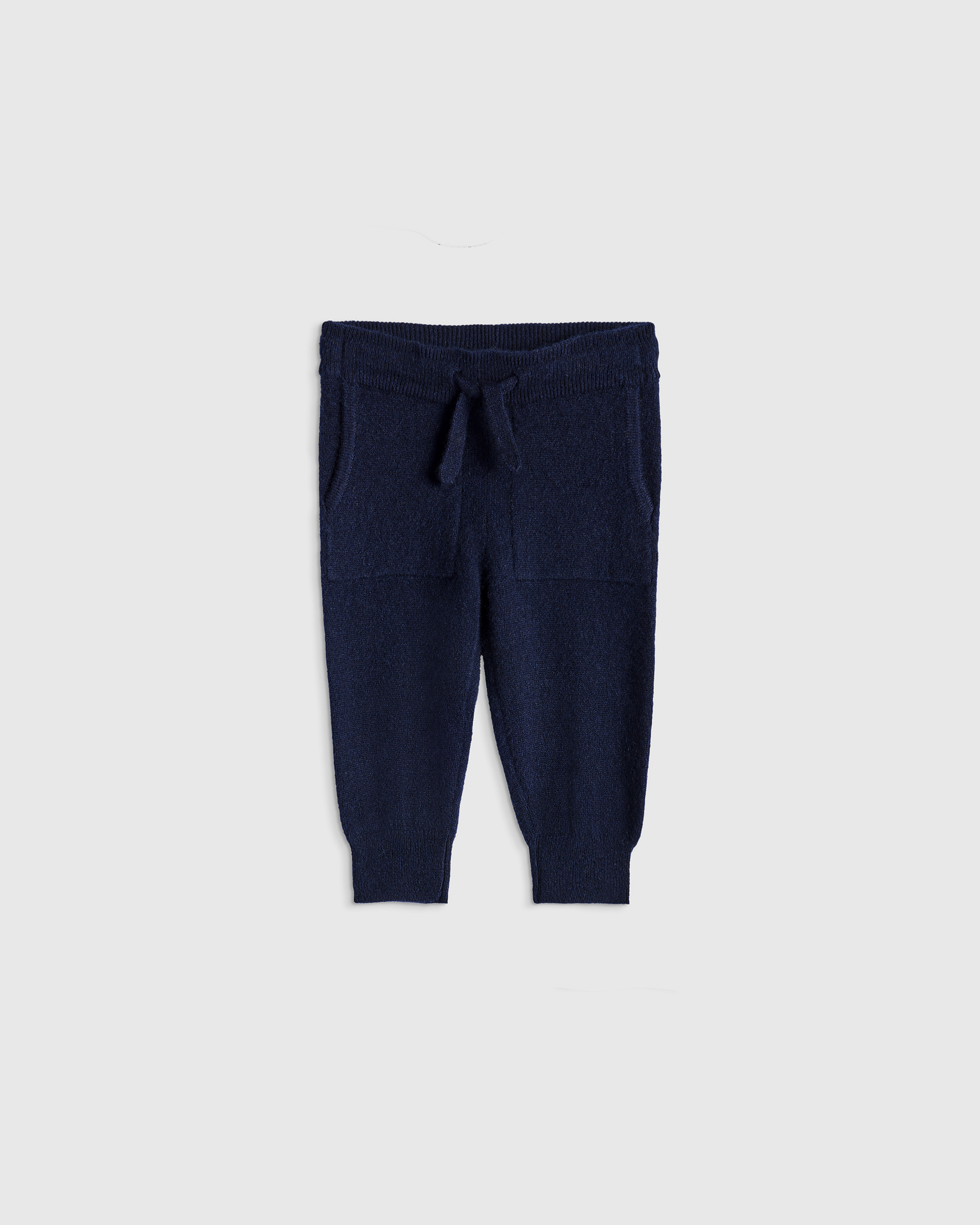 True Navy Washable Cashmere Jogger