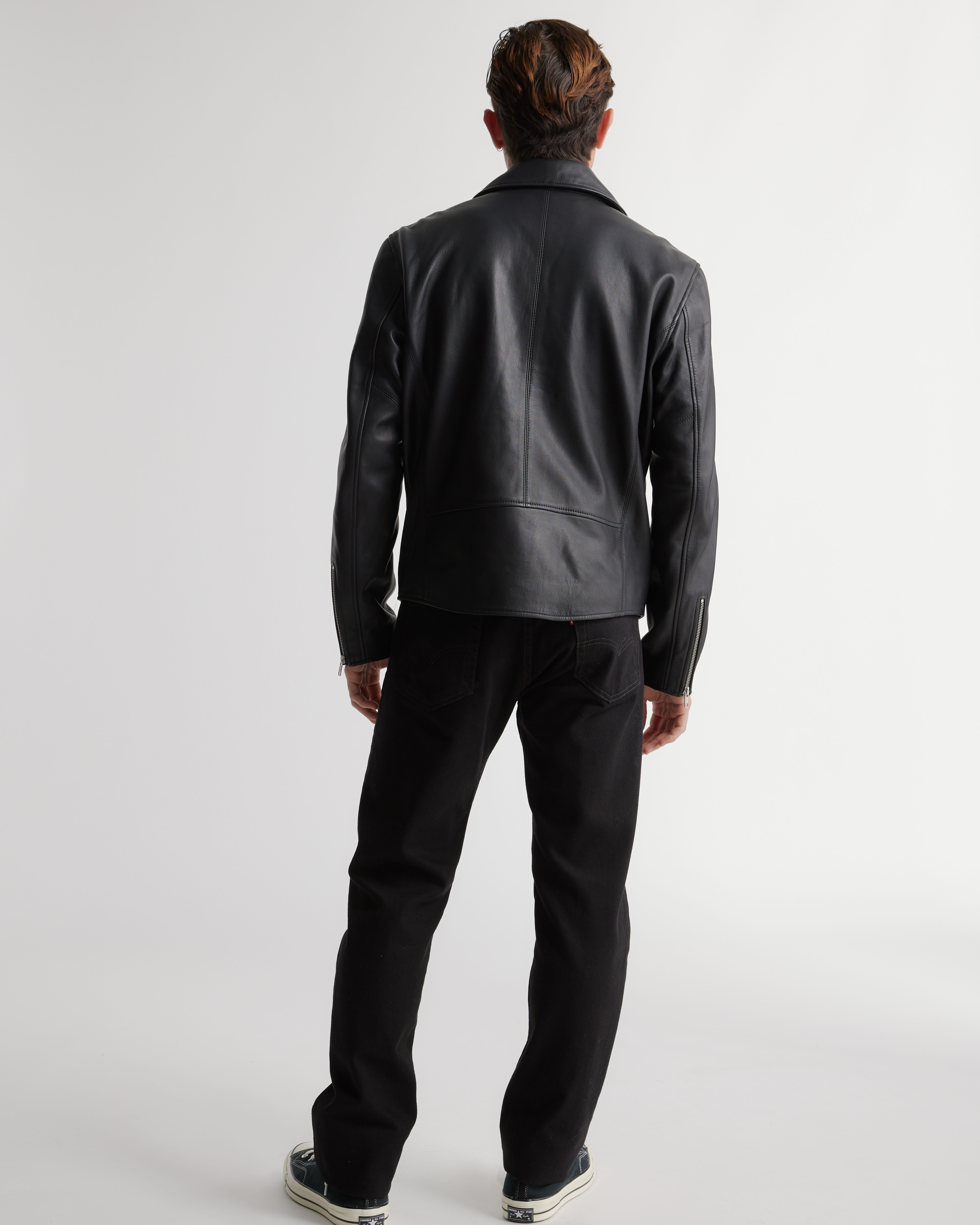100% Leather Motorcycle Jacket