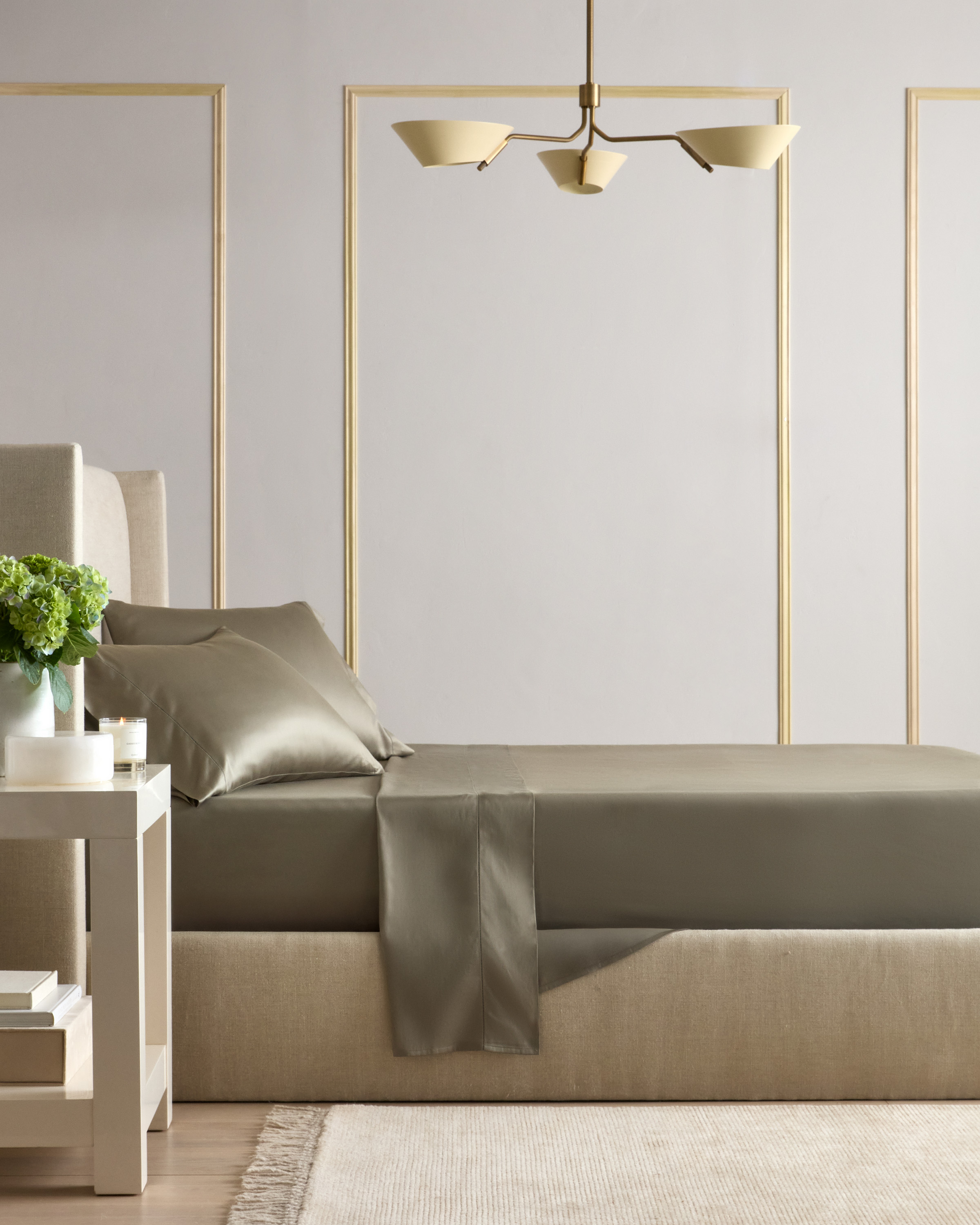 Giza Cotton Sateen Sheet Set - Thumbnail 2