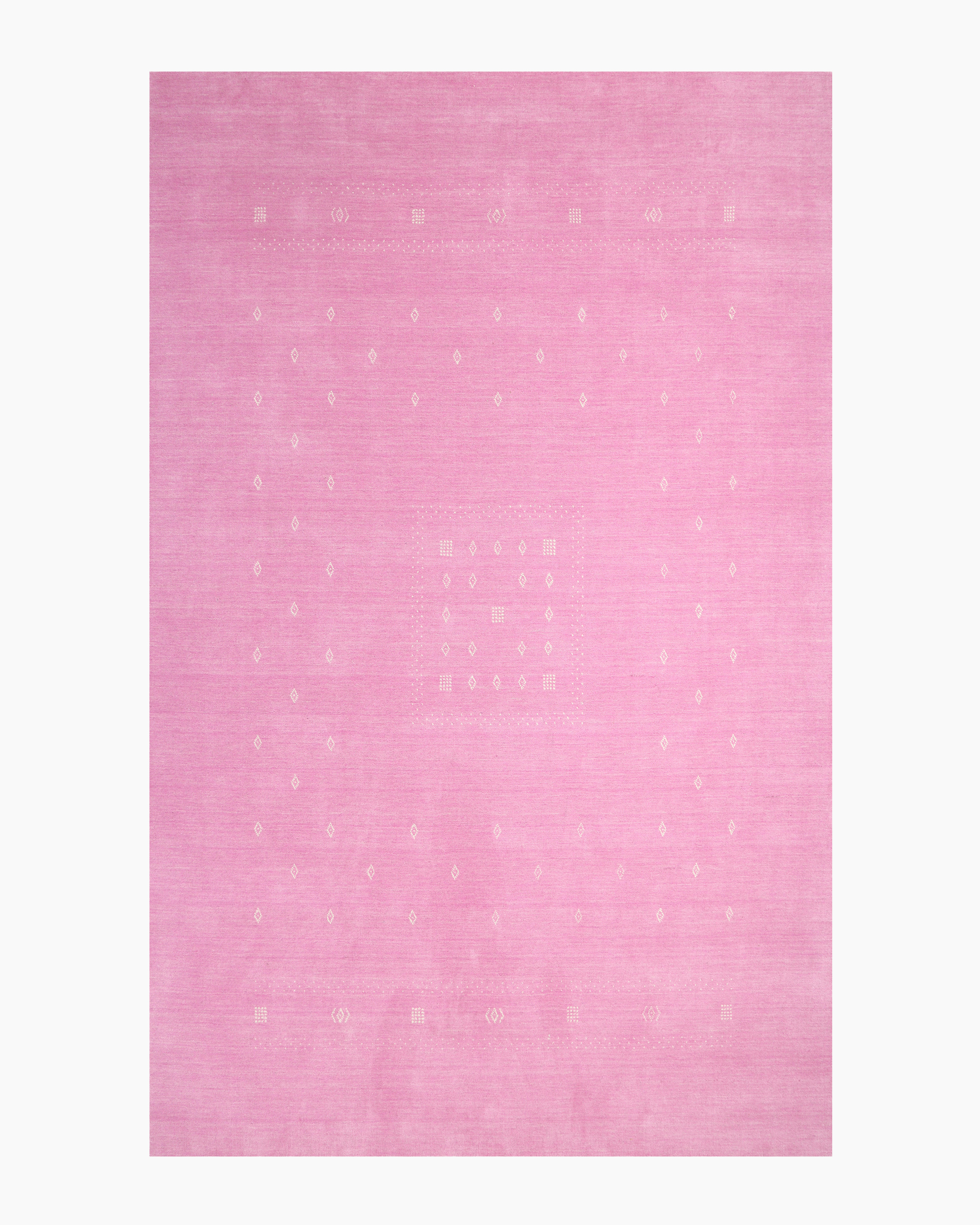 Pink Dakota Kids Hand-Loomed Wool Rug