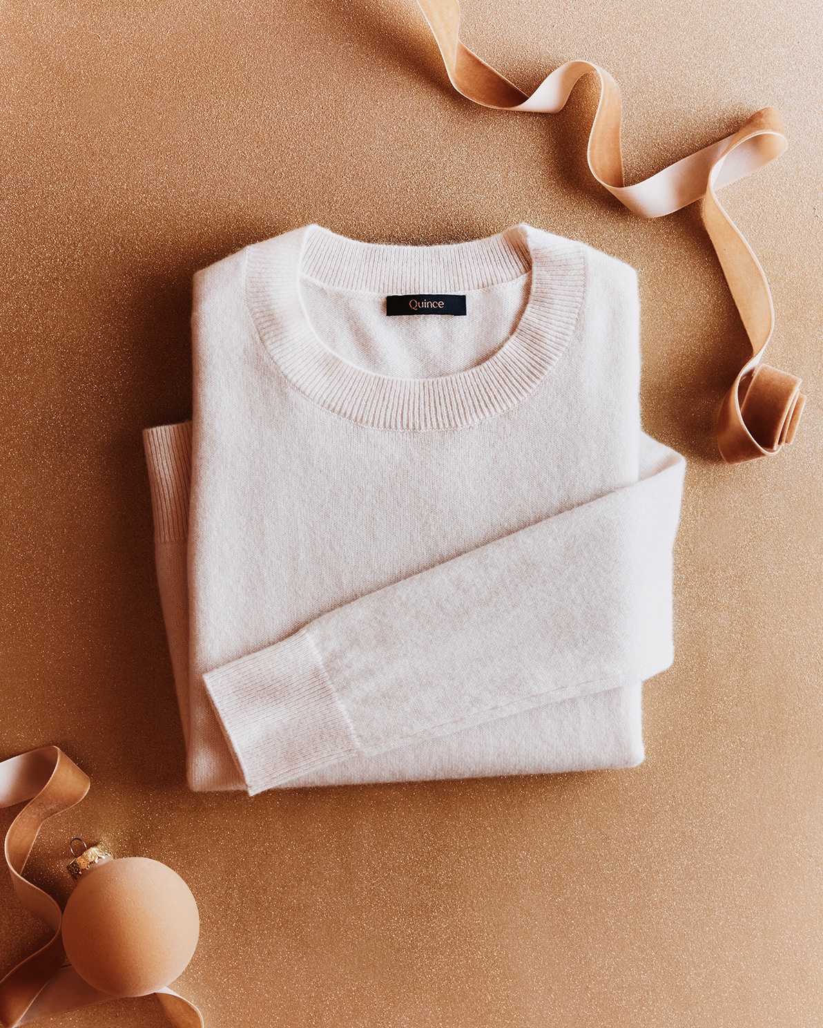 Washable Cashmere Crewneck Sweater