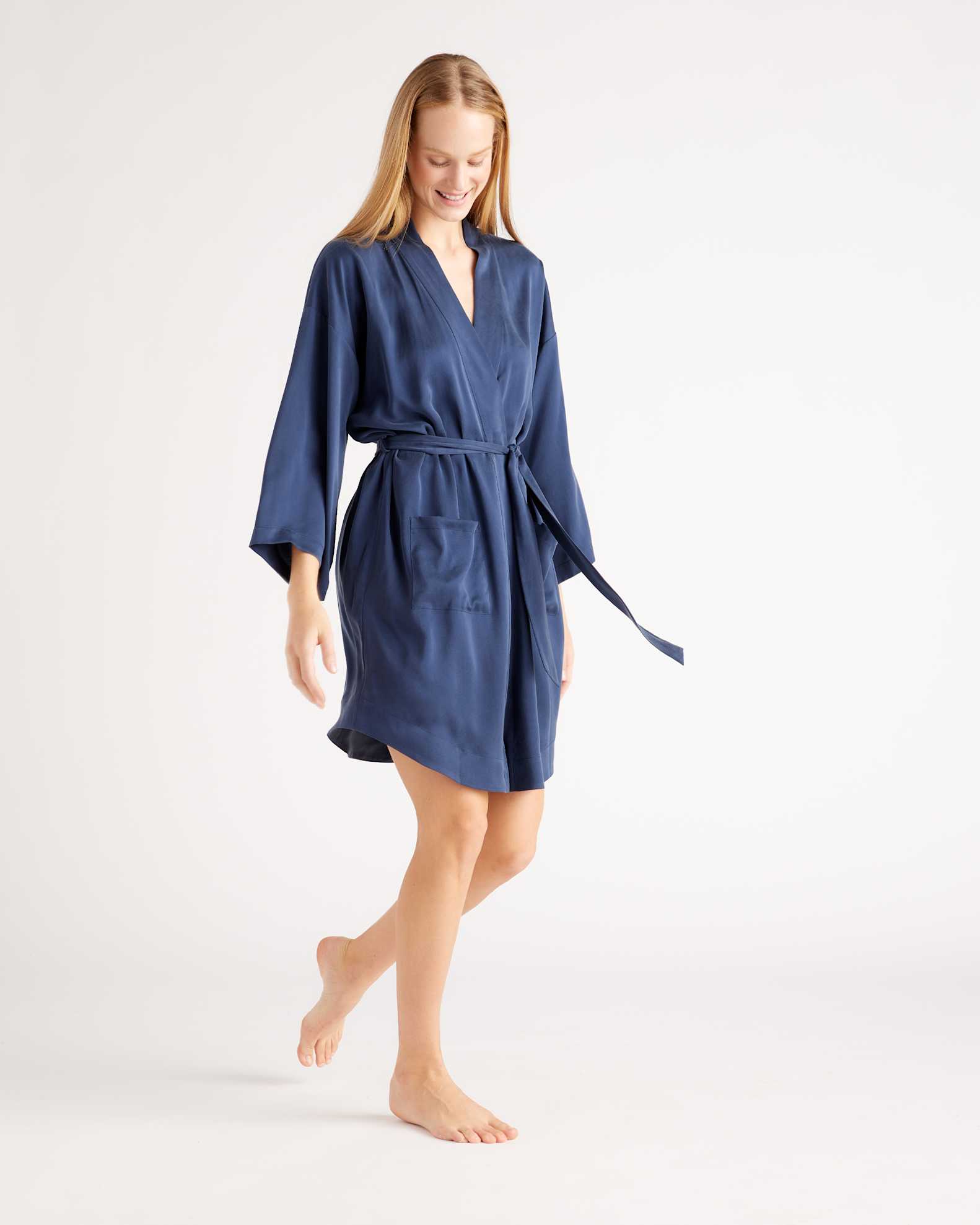 100% Washable Silk Robe