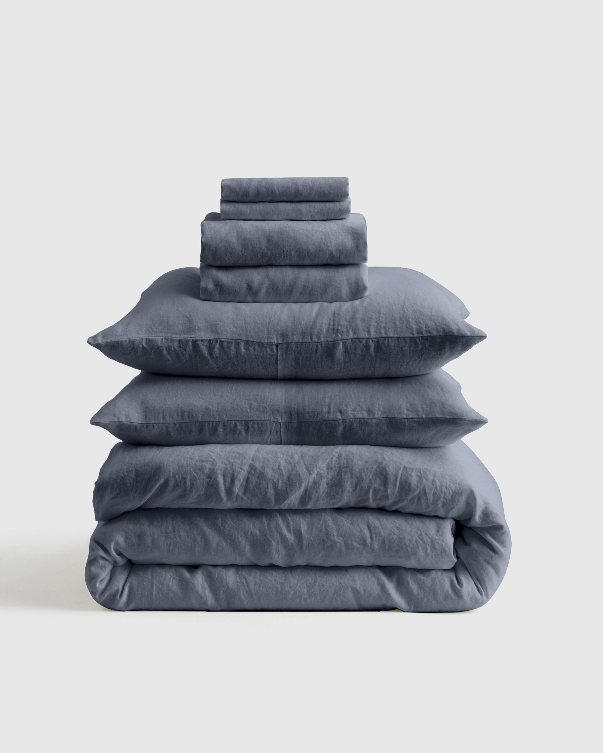 Nightfall European Linen Deluxe Bedding Bundle