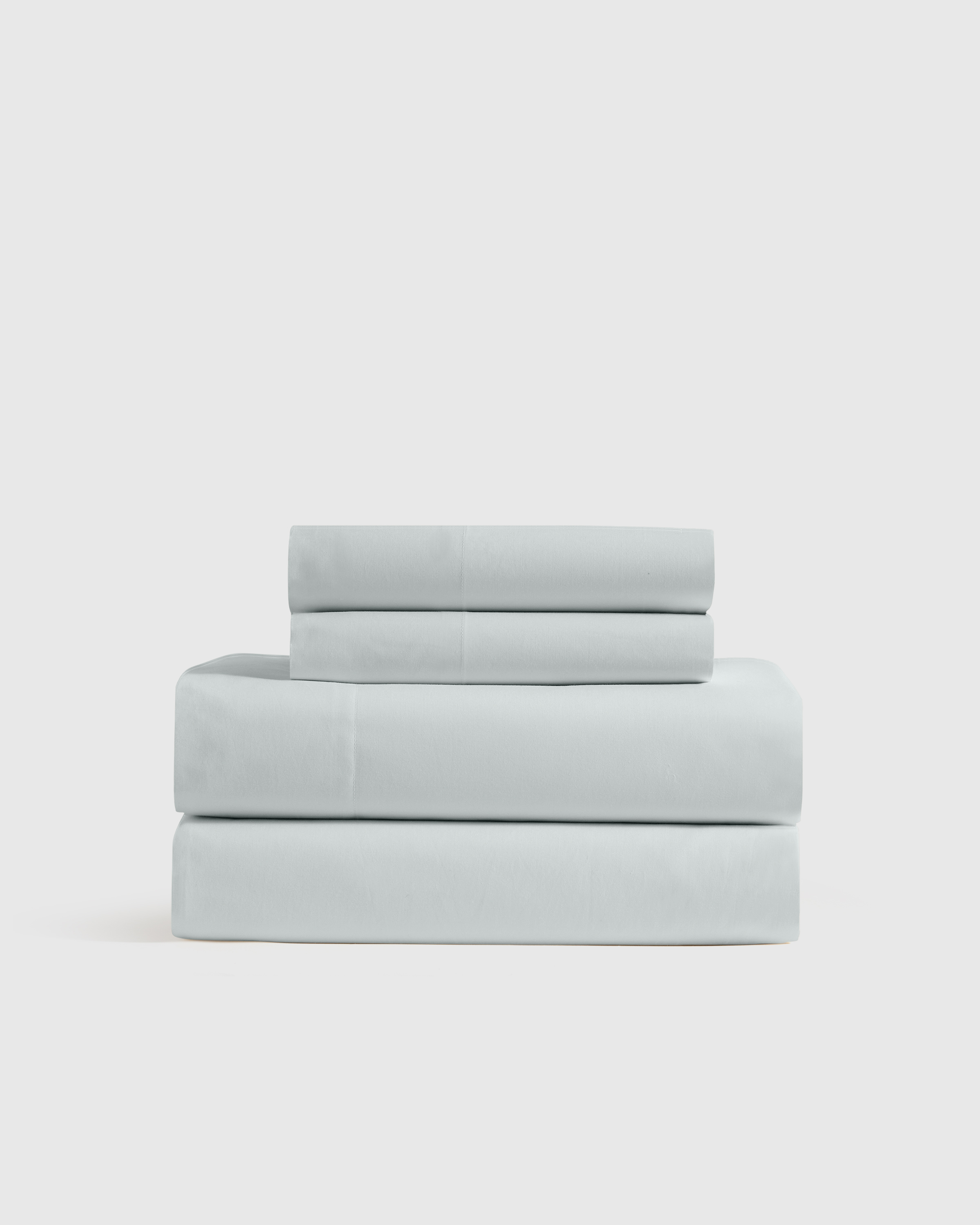 Mist Classic Organic Percale Sheet Set
