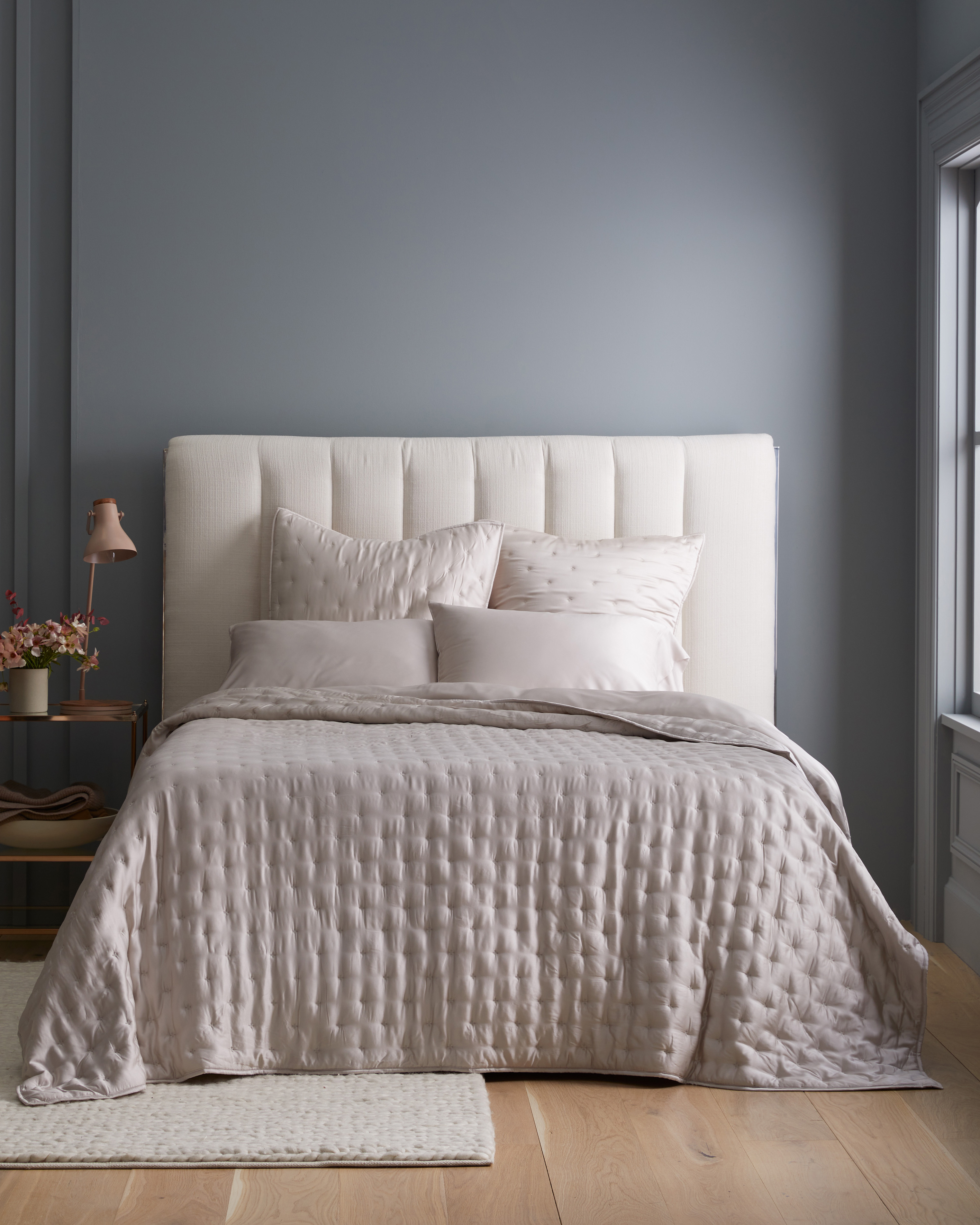 Sand Bamboo Dream Quilted Euro Sham